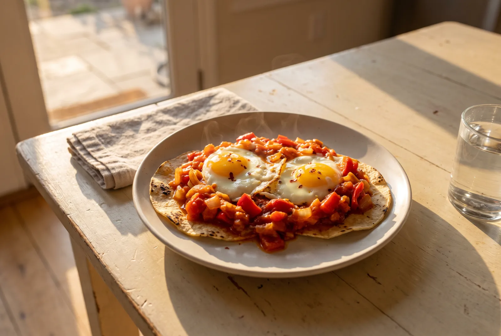 Huevos Rancheros (Ranch-Style Mexican Eggs with Salsa)