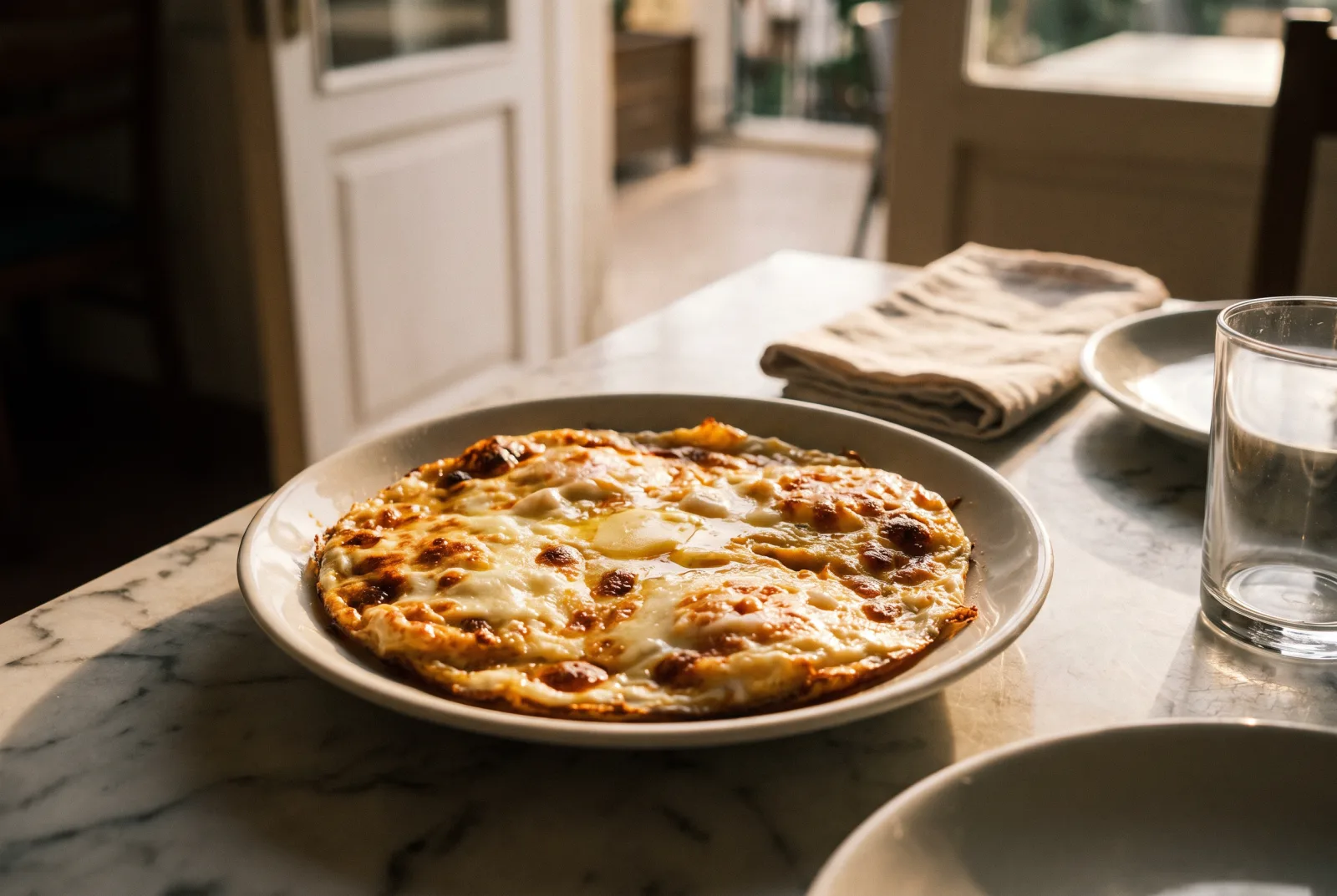 Oven-Baked Eggs with Kashar Cheese | Individual Portions