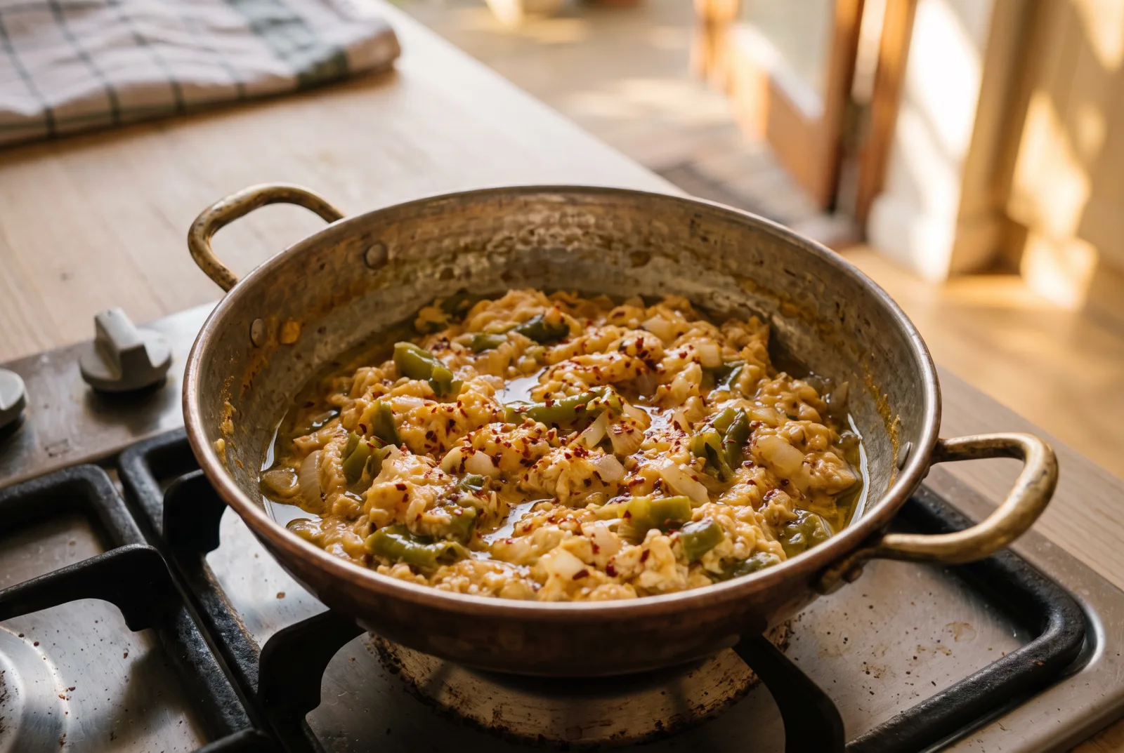 Spiced Scrambled Eggs | Spicy Hatay-Style Eggs