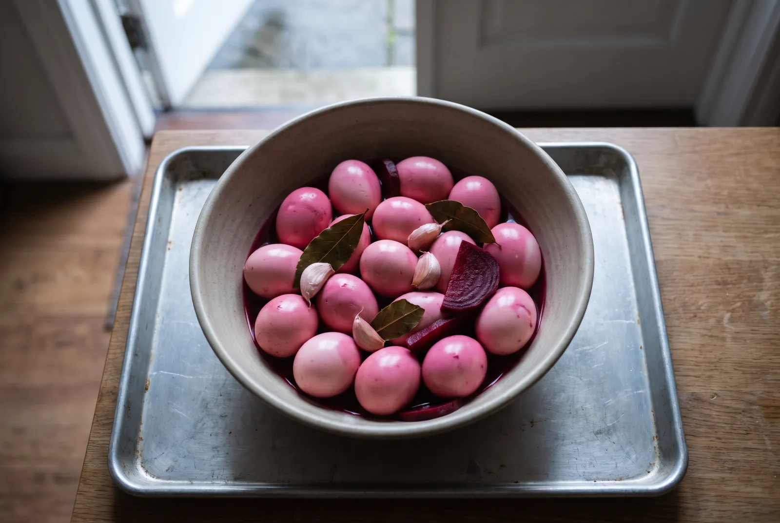 Pickled Eggs | Vinegar-Brined Eggs