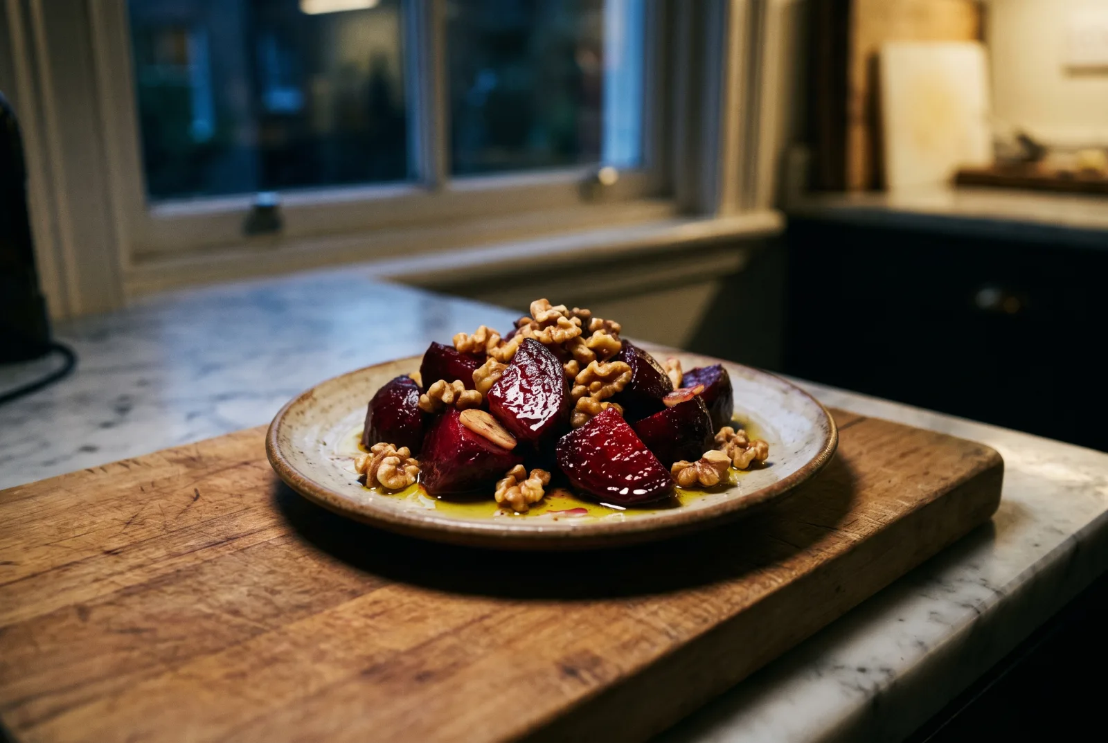 Olive Oil-Dressed Beets | Chilled Walnut Appetizer