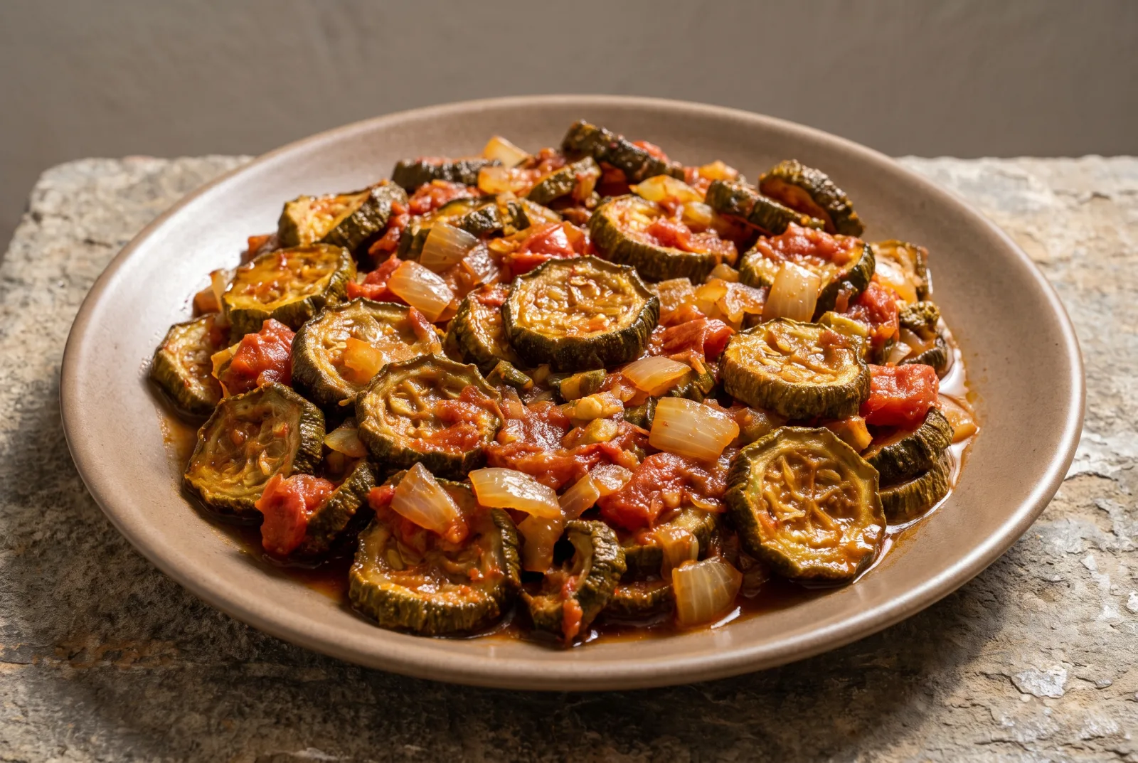 Dried Zucchini Braised in Olive Oil | Anatolian Winter Dish