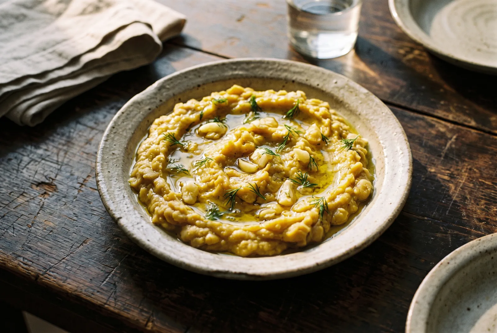 Fava Bean Purée | Chilled Olive Oil Meze