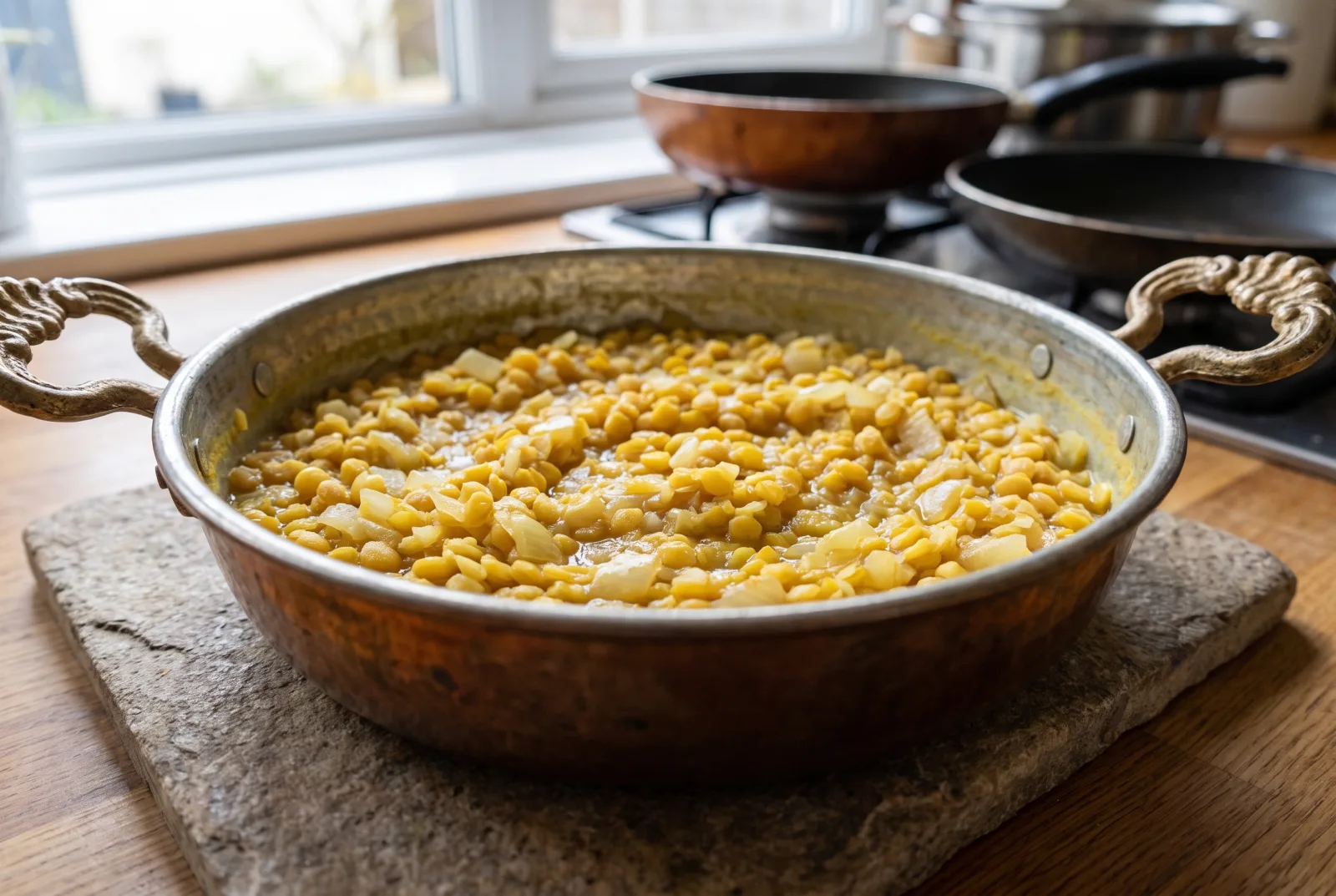 Yellow Lentil Stew | Home-Style with Turmeric