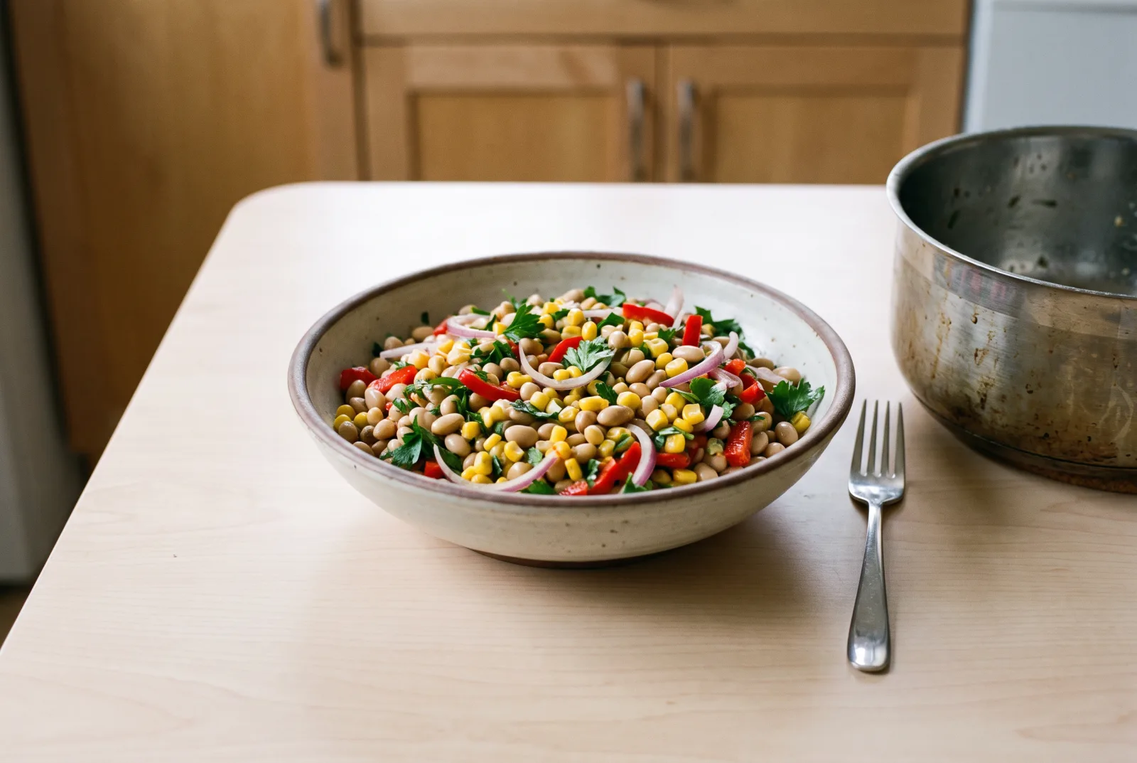 Soybean Salad | Refreshing Salad with Corn
