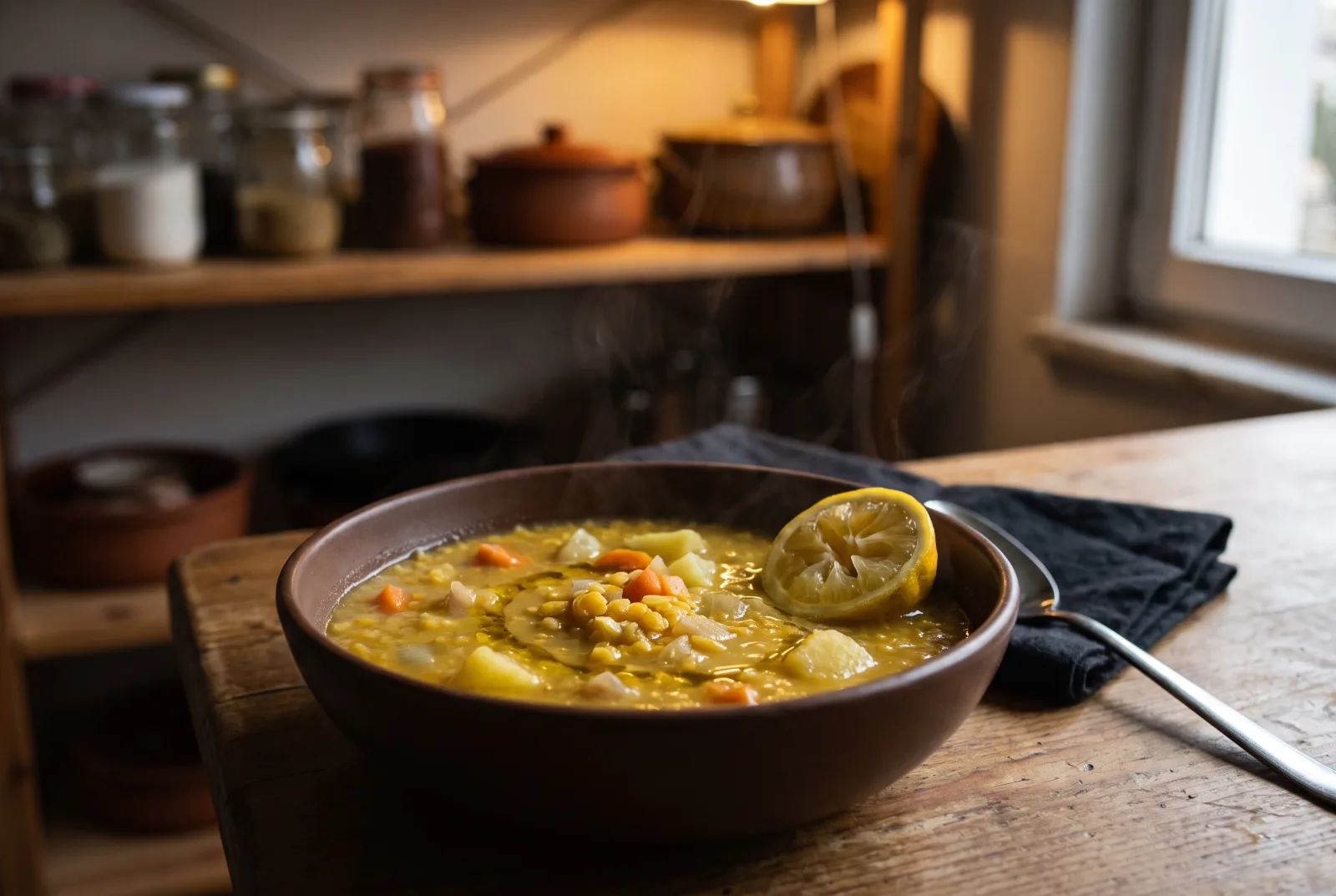 Yellow Lentil Soup | Home-Style Soup with Cumin