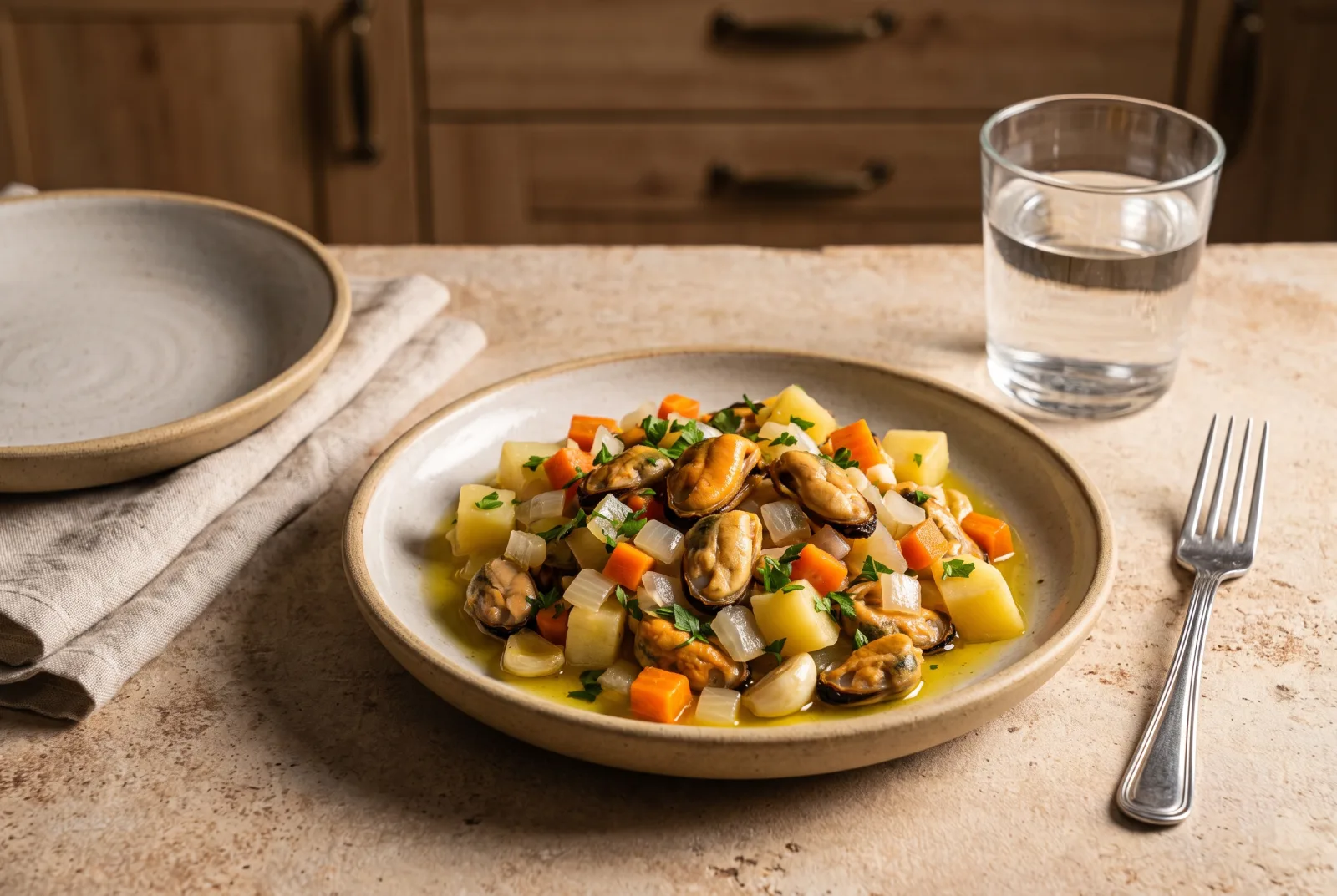 Midye Pilaki — Olive Oil-Braised Mussels, Chilled Appetizer