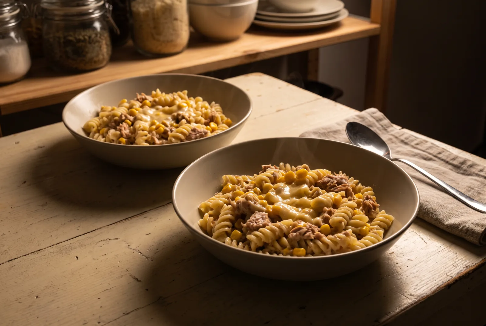 Creamy Tuna Pasta Bake