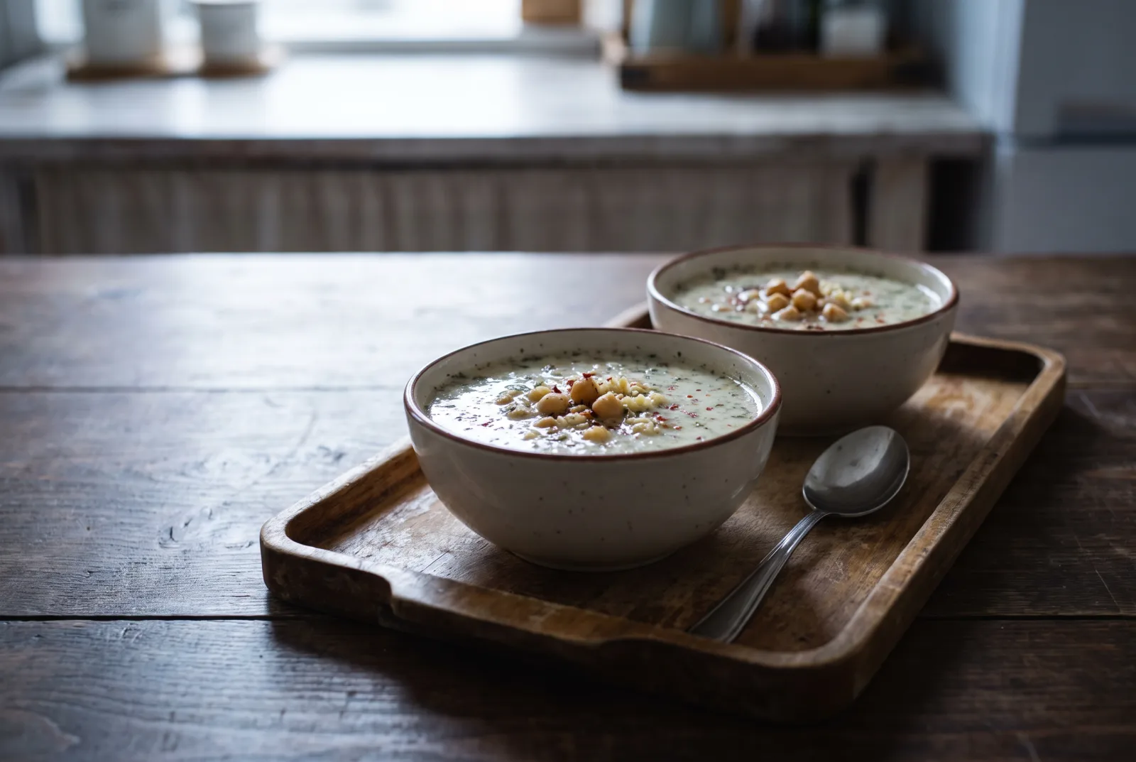 Ayran Aşı | Chickpea and Yogurt Soup