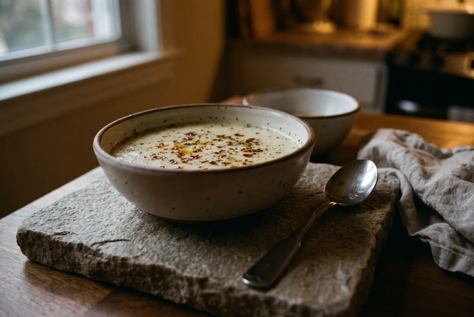 Un Çorbası — Traditional Toasted Flour Soup with Butter