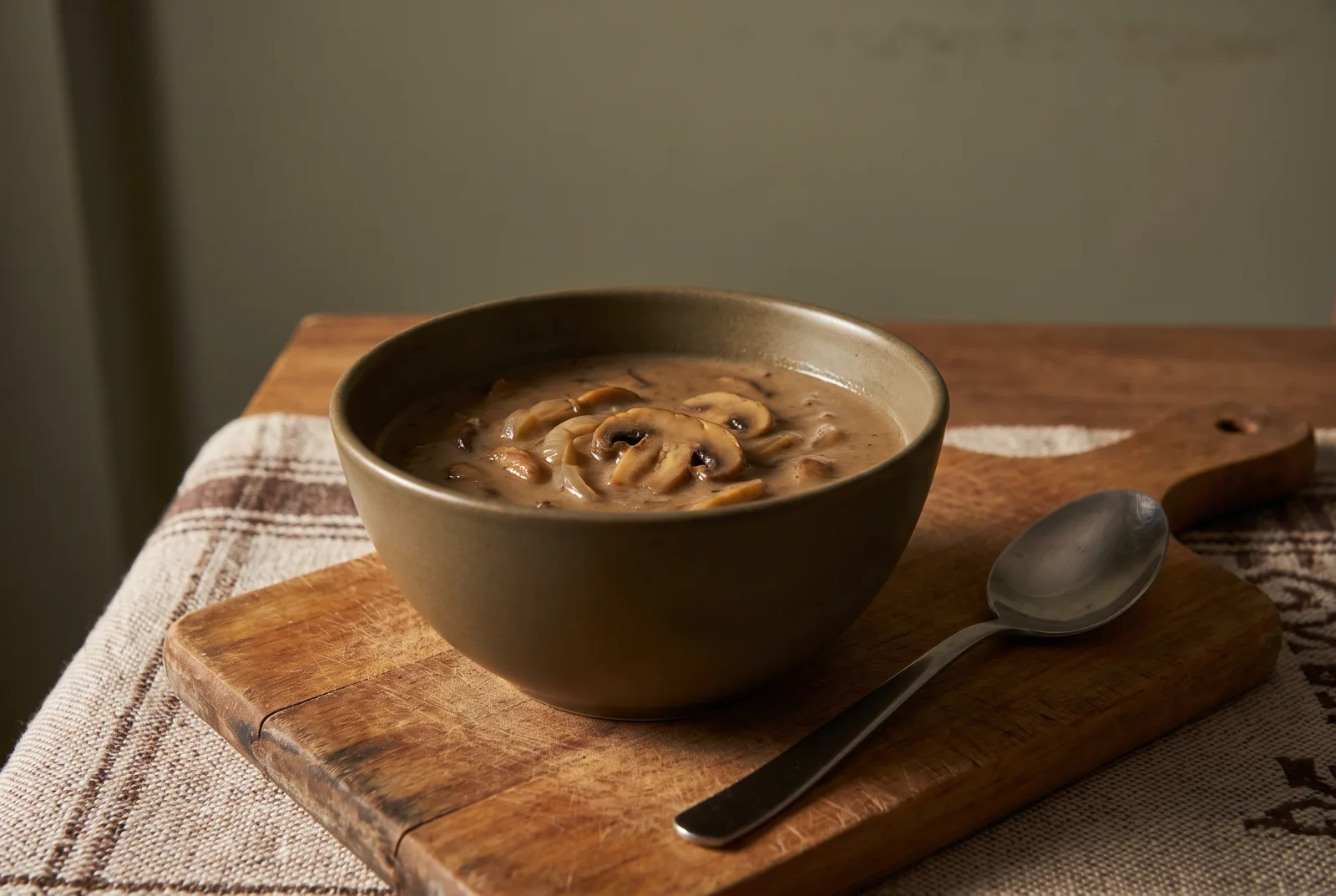 Mushroom Soup | Creamy Fresh Mushroom Soup