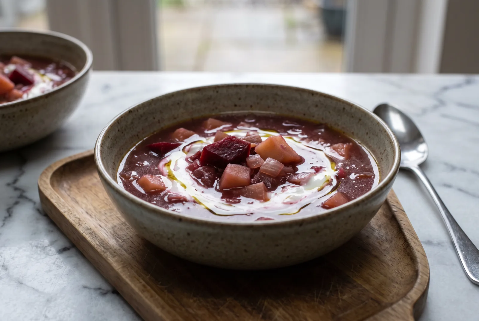 Red Beet Soup | Tangy and Creamy
