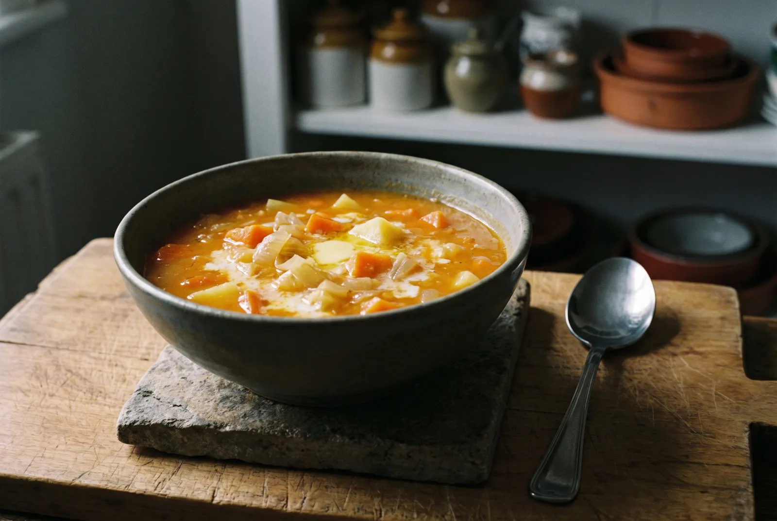 Creamy Carrot Soup with Orange