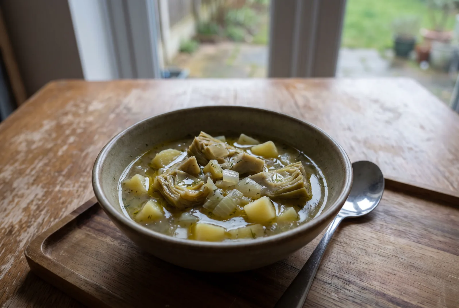 Silky Artichoke Soup | Elegant Vegan Recipe