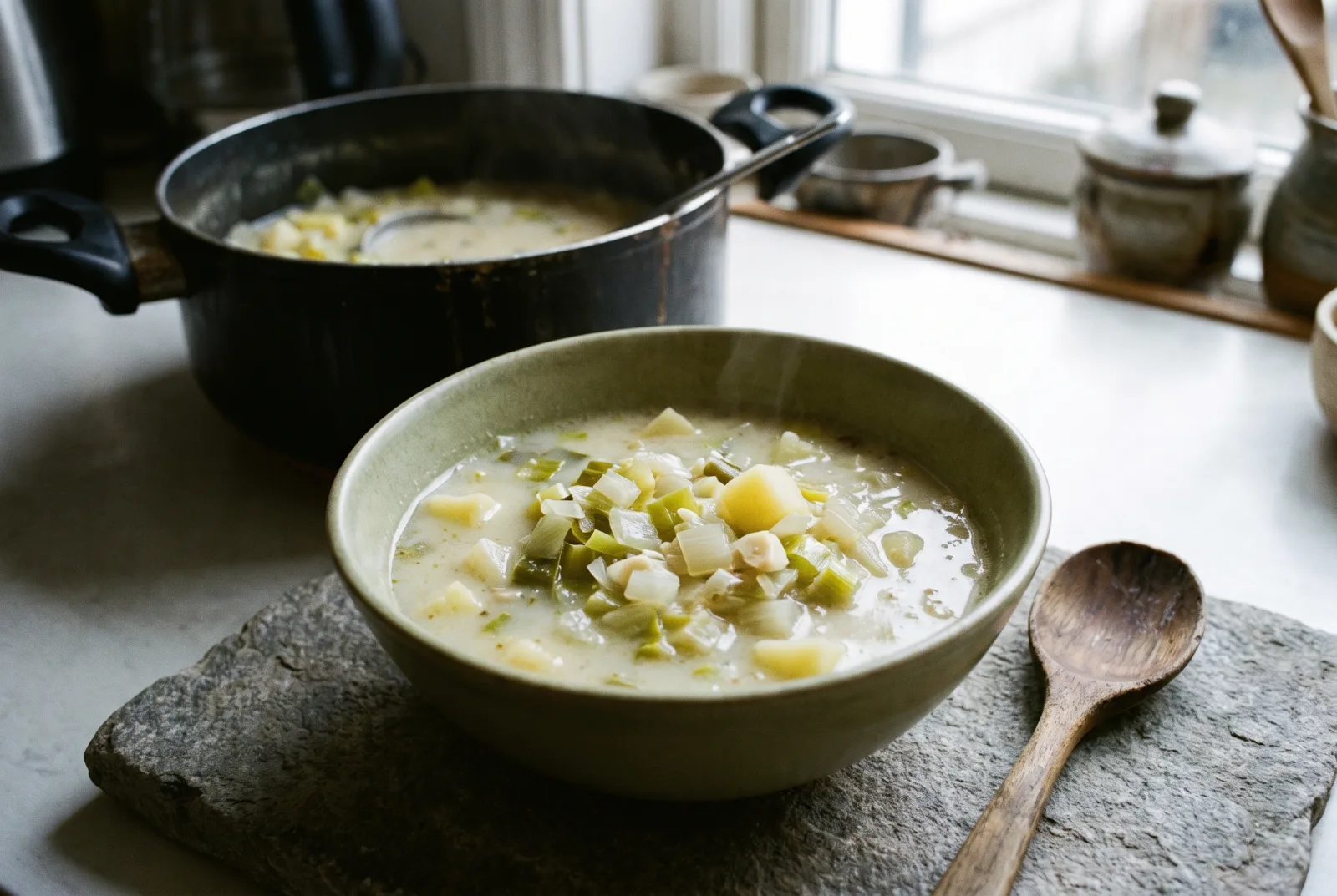 Creamy Leek and Potato Soup