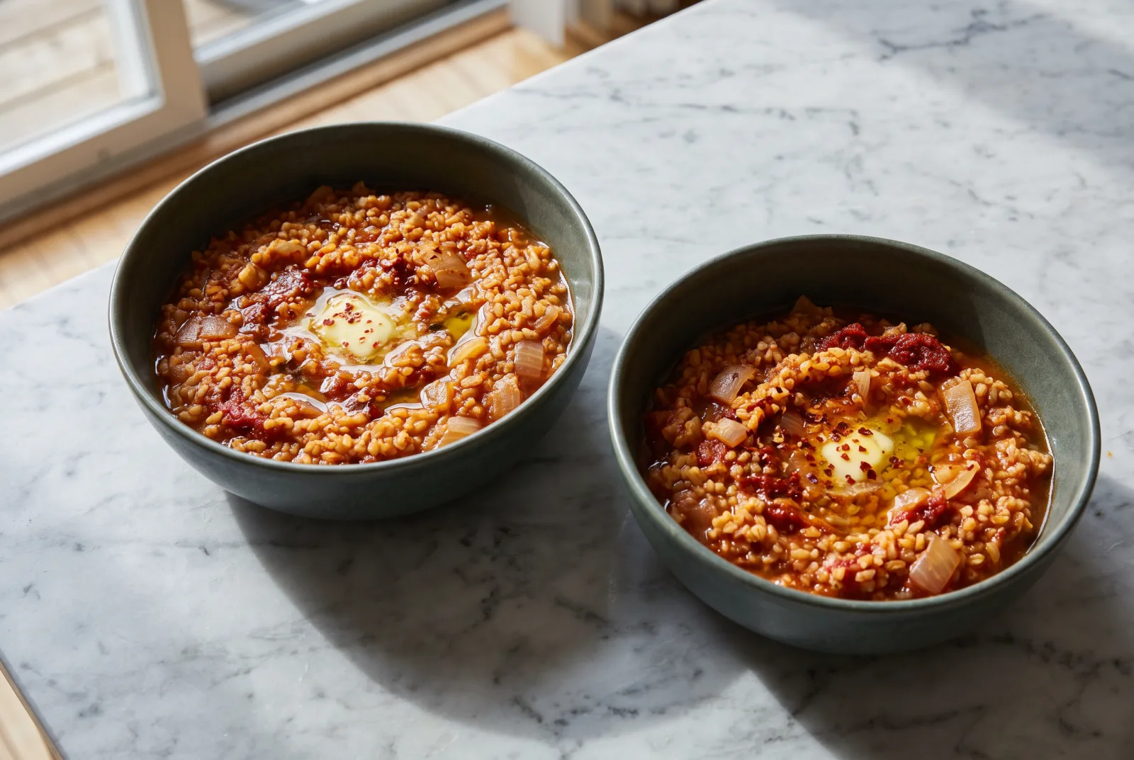 Bulgur Soup | Country-Style with Tomato Paste