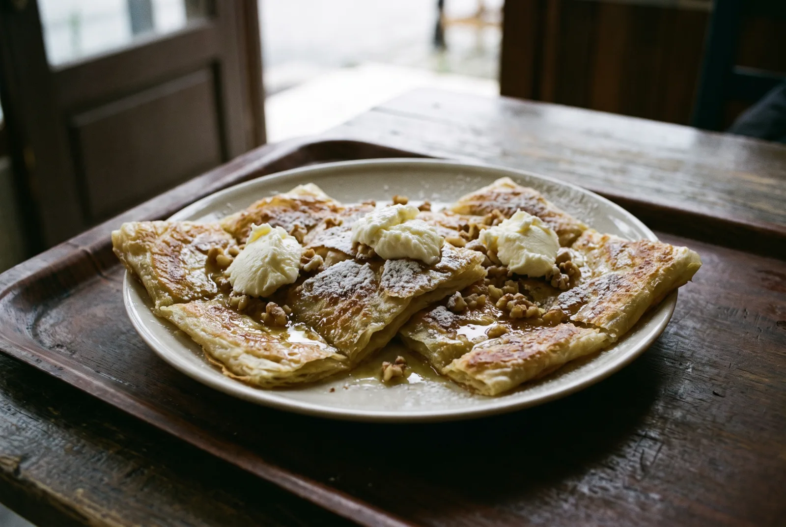 Katmer | Thin Walnut Pastry
