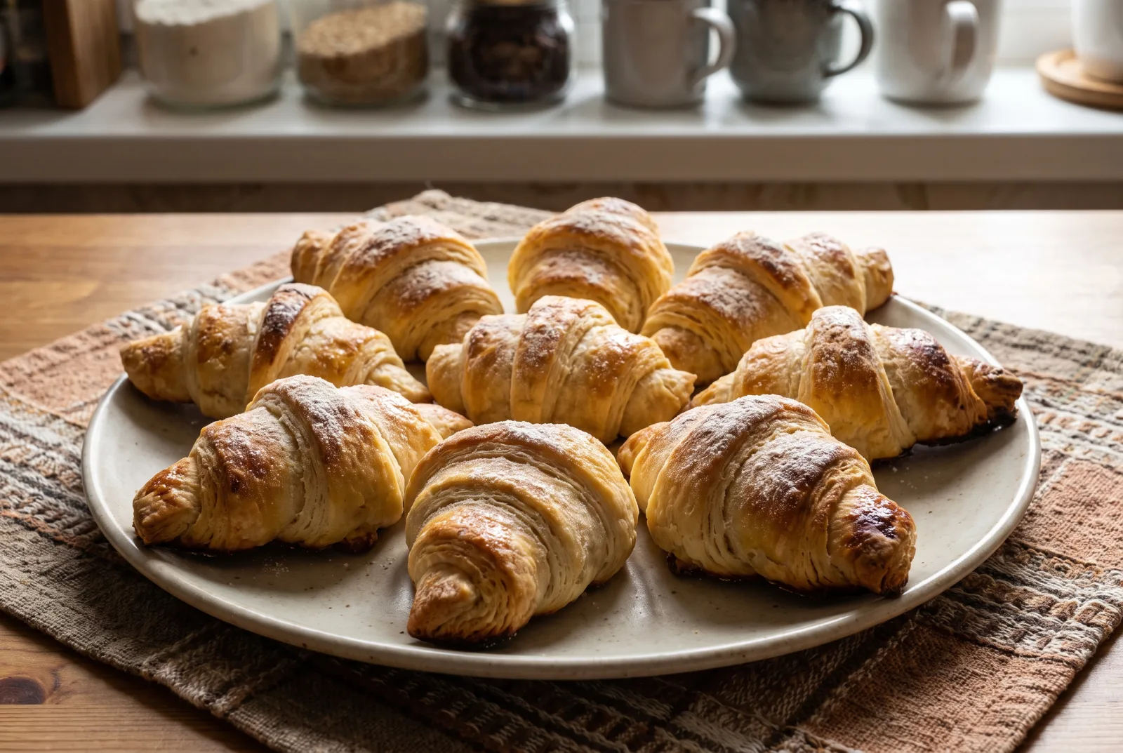 Homemade Butter Croissants