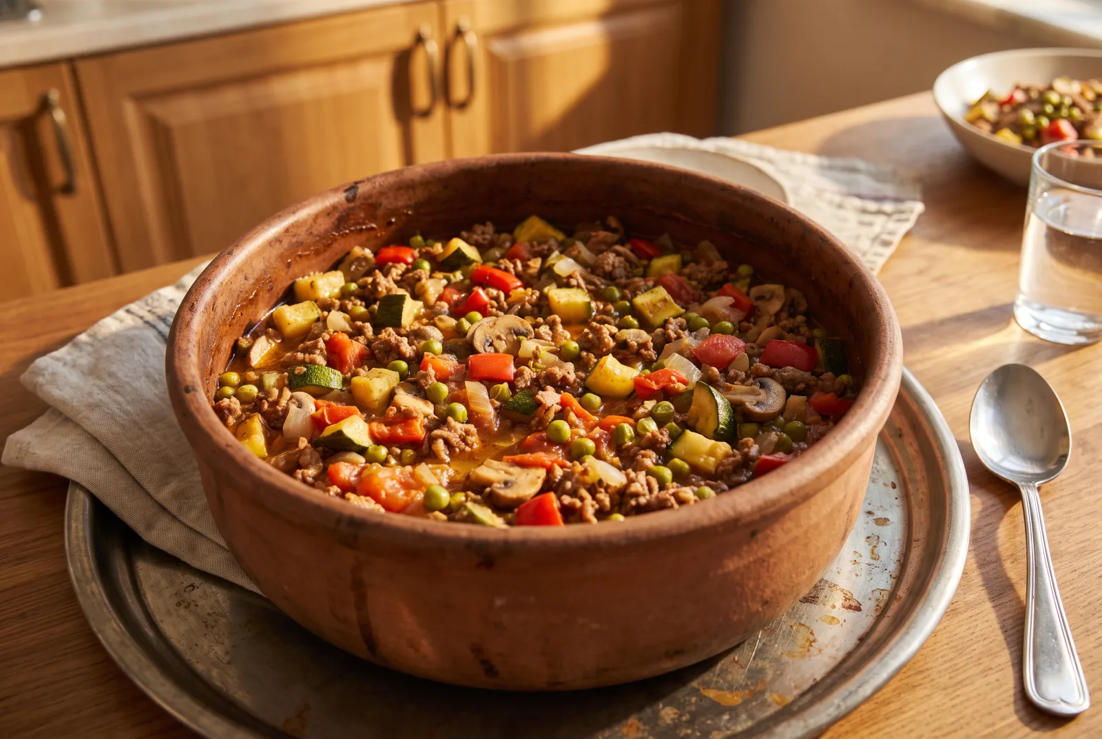 Vegetable Casserole | Oven-Baked with Ground Meat