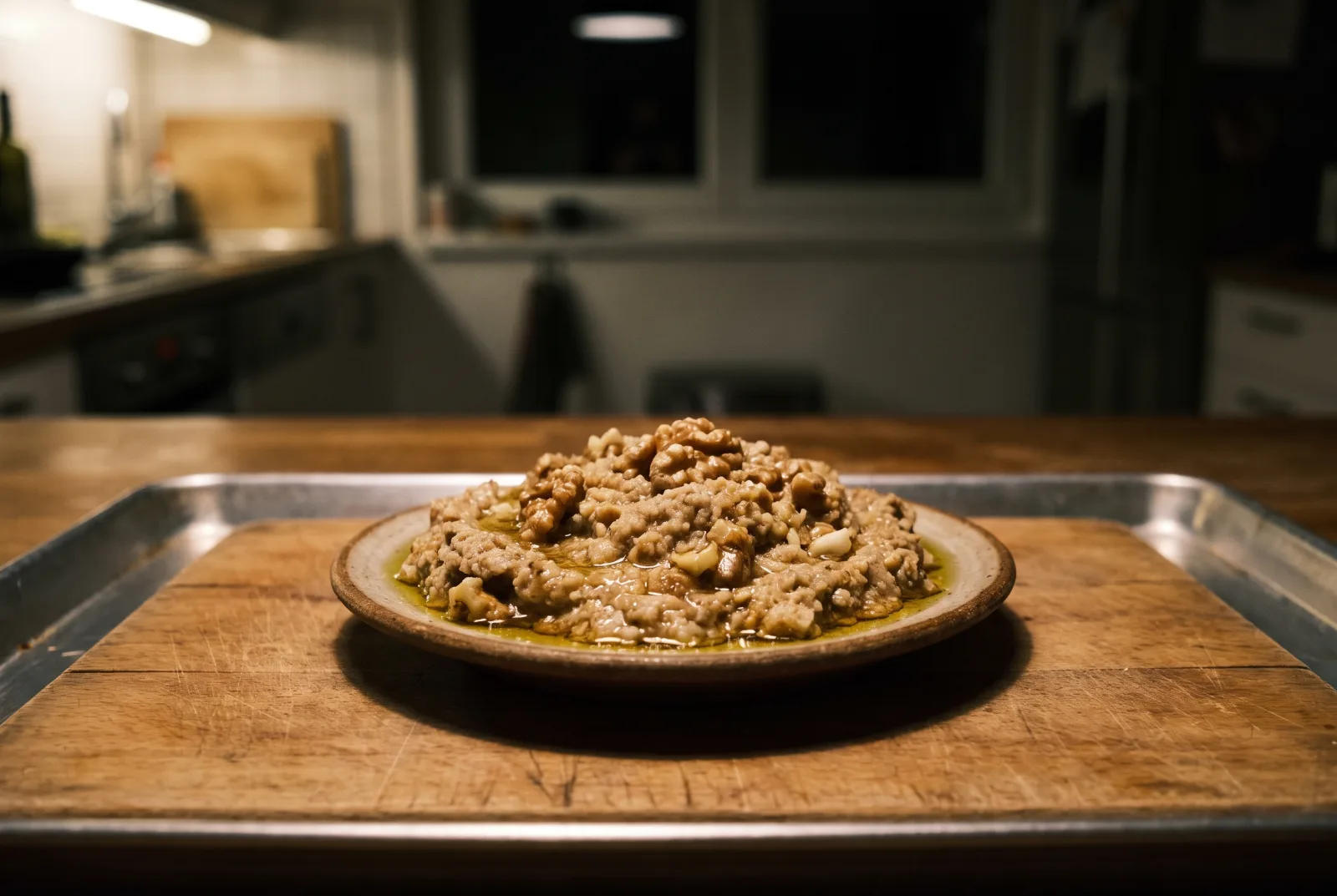 Walnut Tarator (Creamy Walnut and Bread Dip)