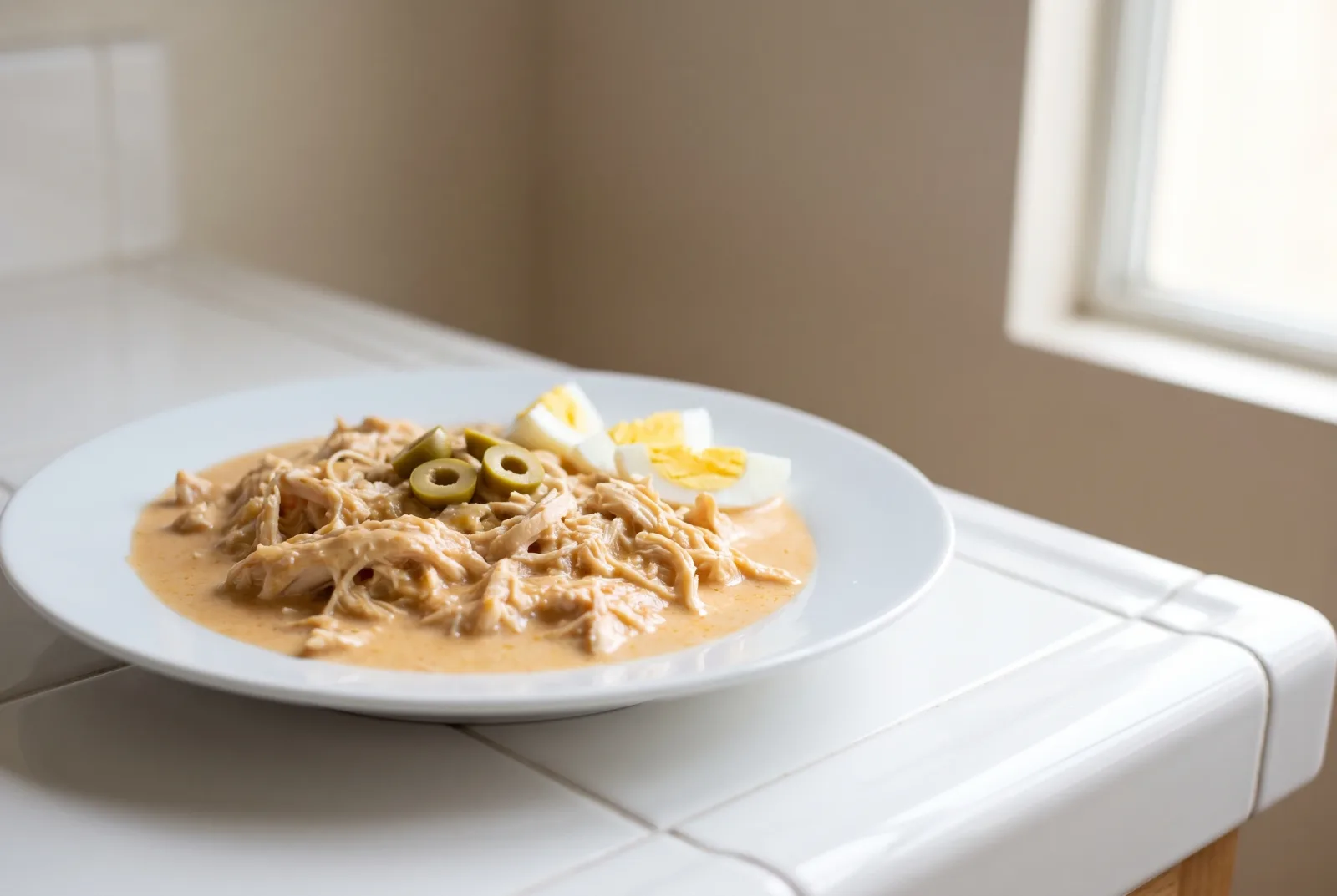 Aji de Gallina | Creamy Peruvian Chicken with Chili Sauce