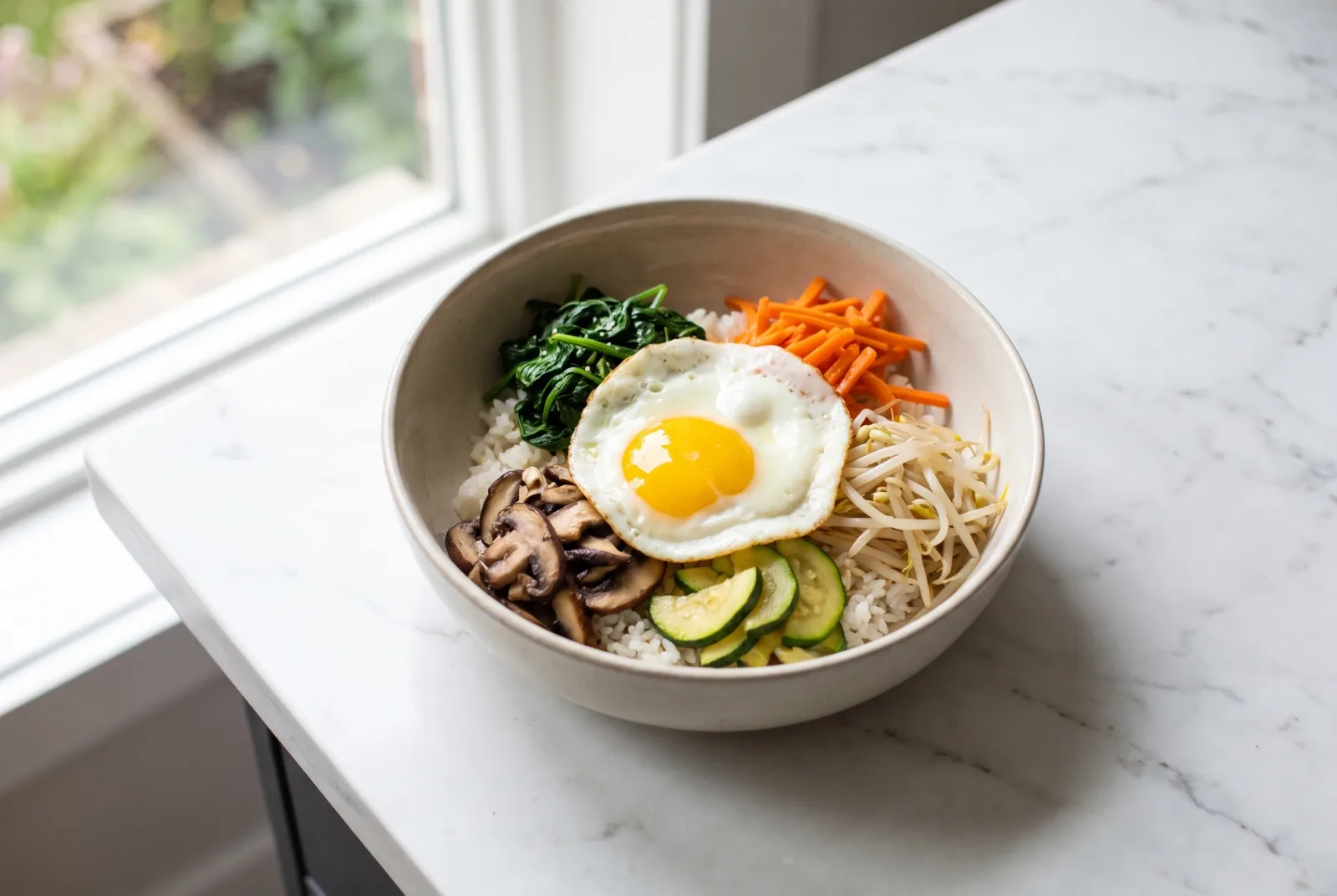 Bibimbap | Korean Mixed Rice Bowl