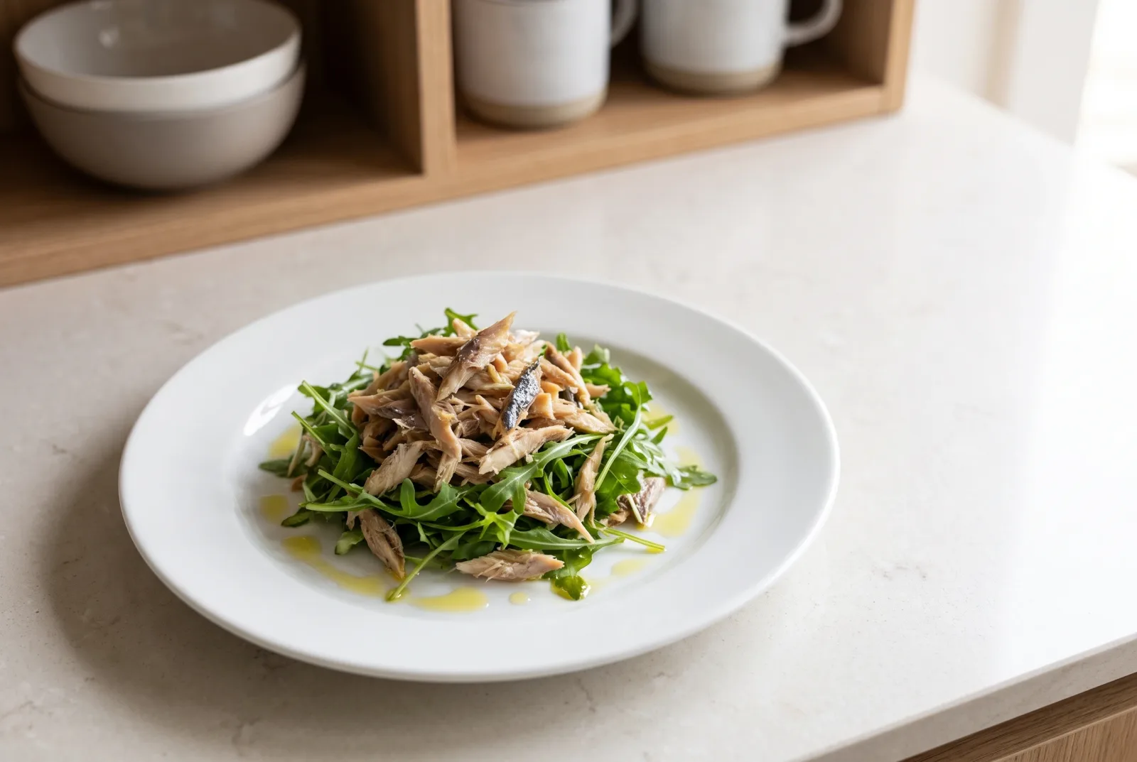 Çiroz Salad (Bodrum-Style Dried Horse Mackerel Salad)