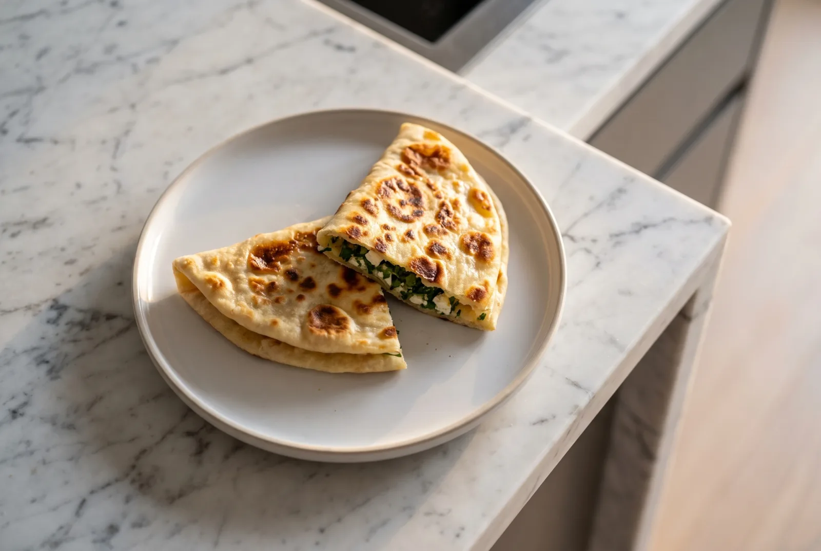 Gözleme | Black Sea Herb and Curd Cheese Flatbread