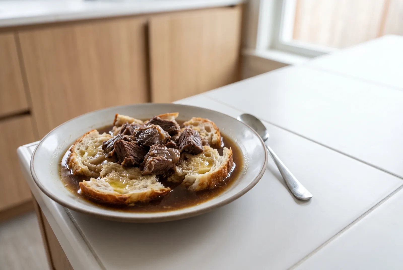 Kayseri Yağlı Tirit | Beef Stew over Bread