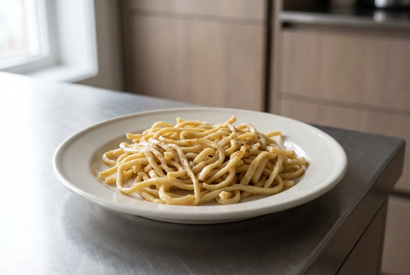 Homemade Noodles with Goose Fat | Kars-Style