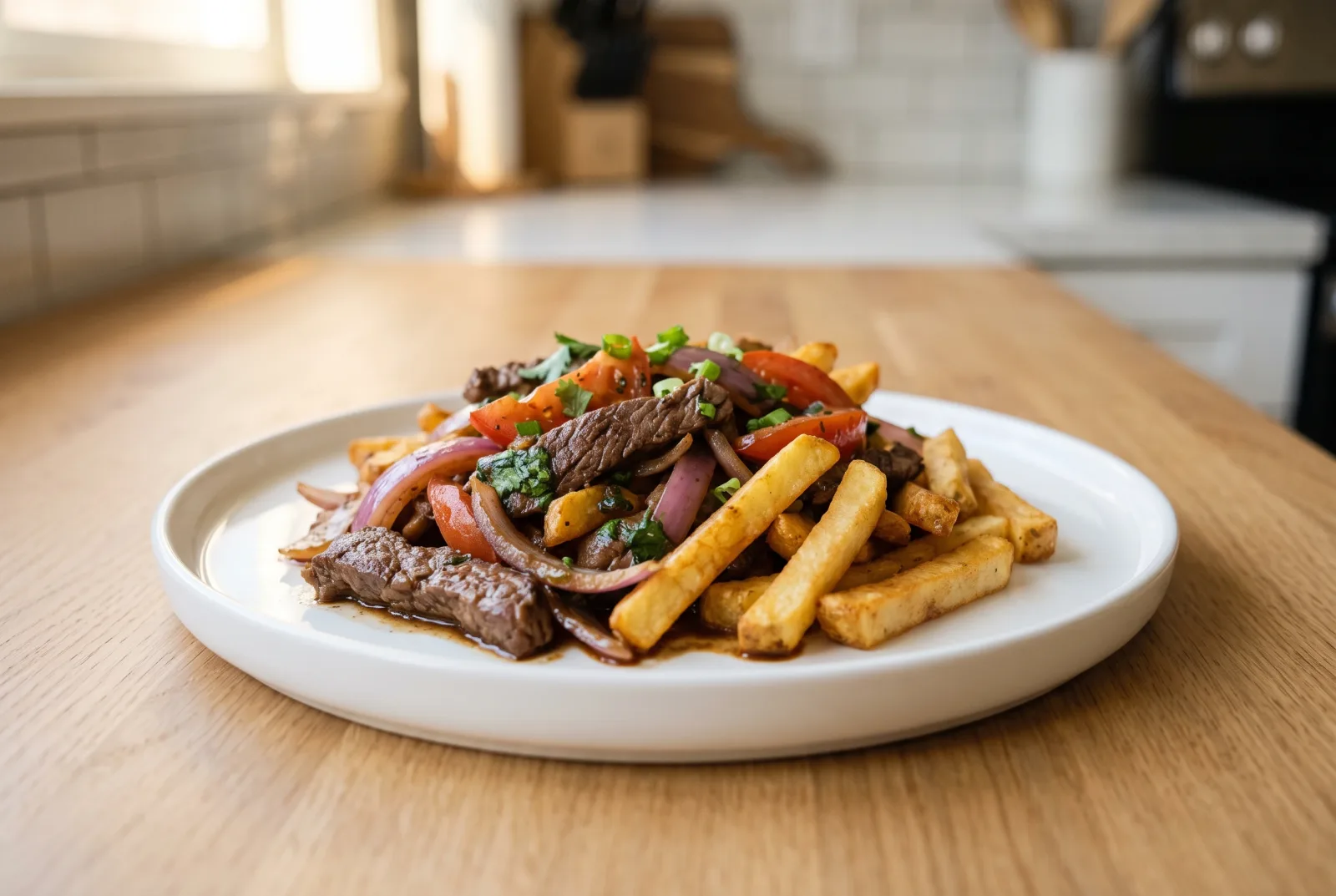 Lomo Saltado | Peruvian Stir-Fried Beef