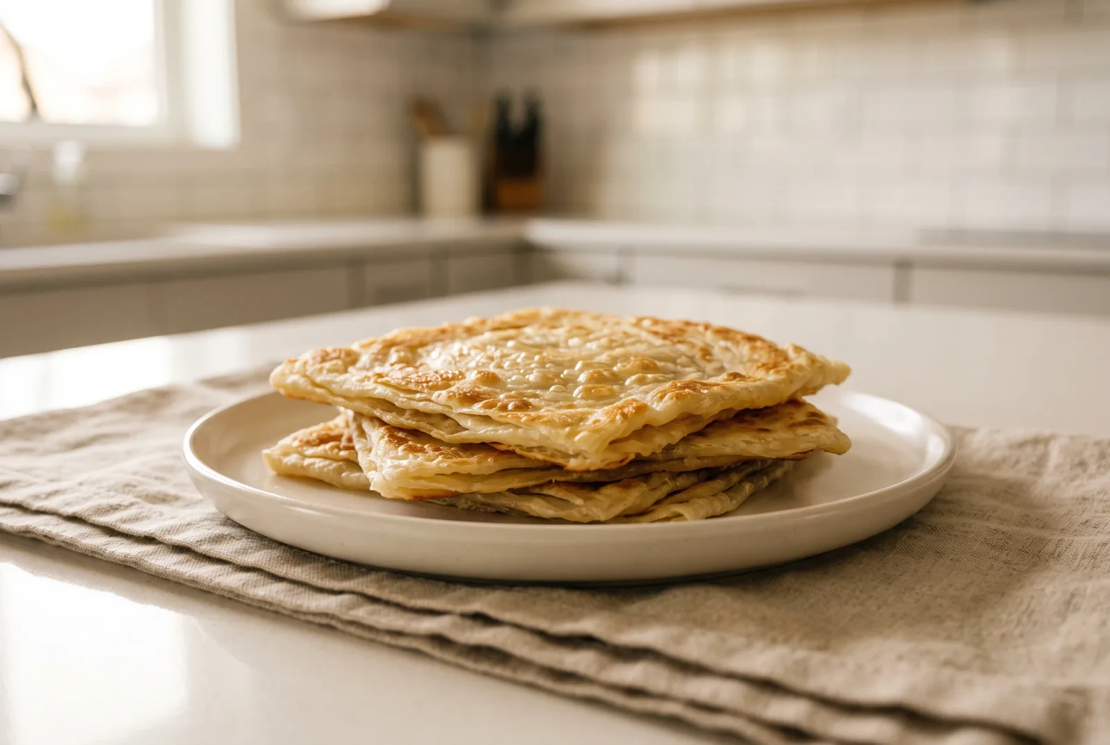 Msemen | Moroccan Layered Flatbread