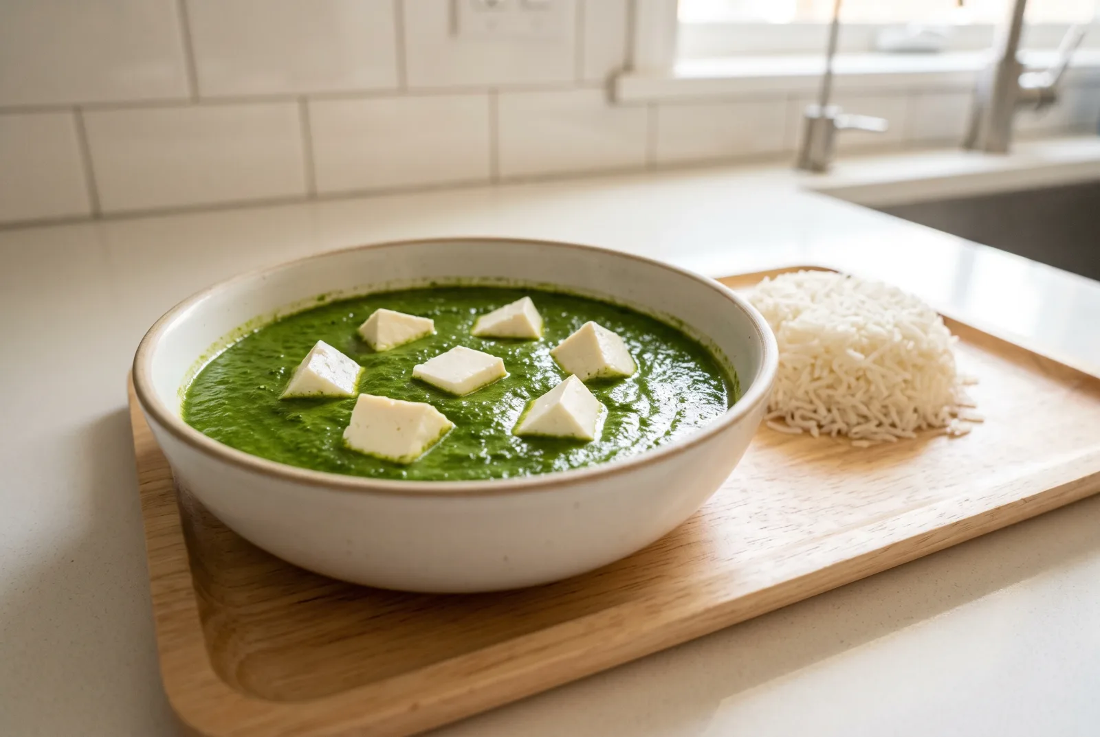 Palak Paneer | Indian Spinach and Cheese Curry