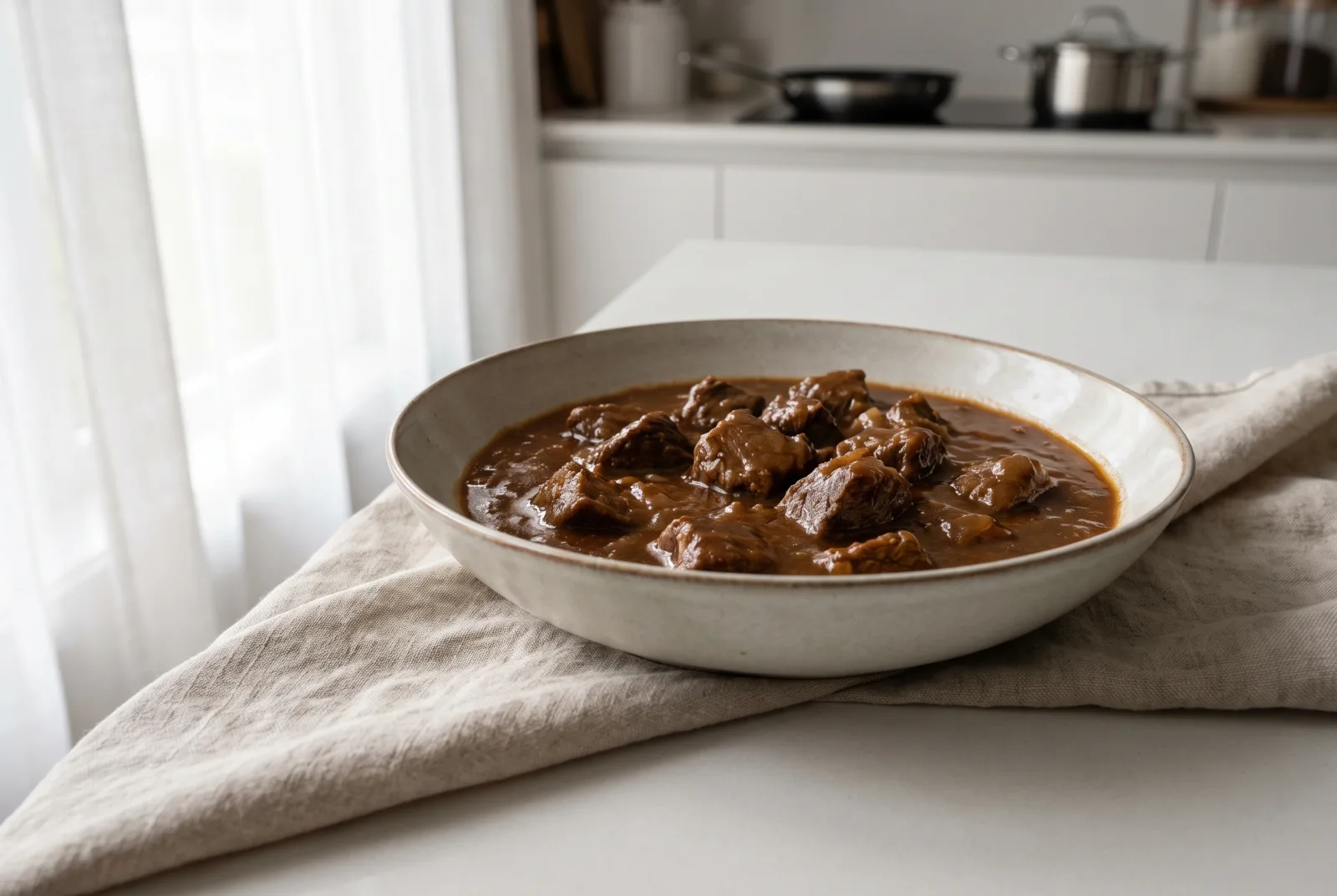 Papaz yahnisi (Thracian sweet-and-sour beef stew with onions)