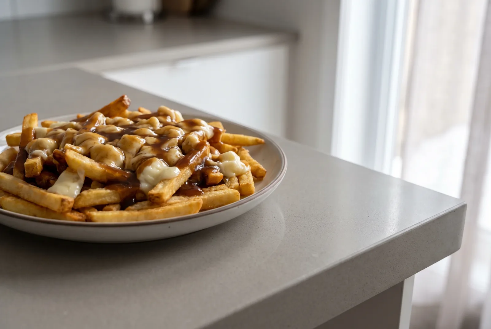 Poutine | Canadian-Style Fries with Cheese and Gravy