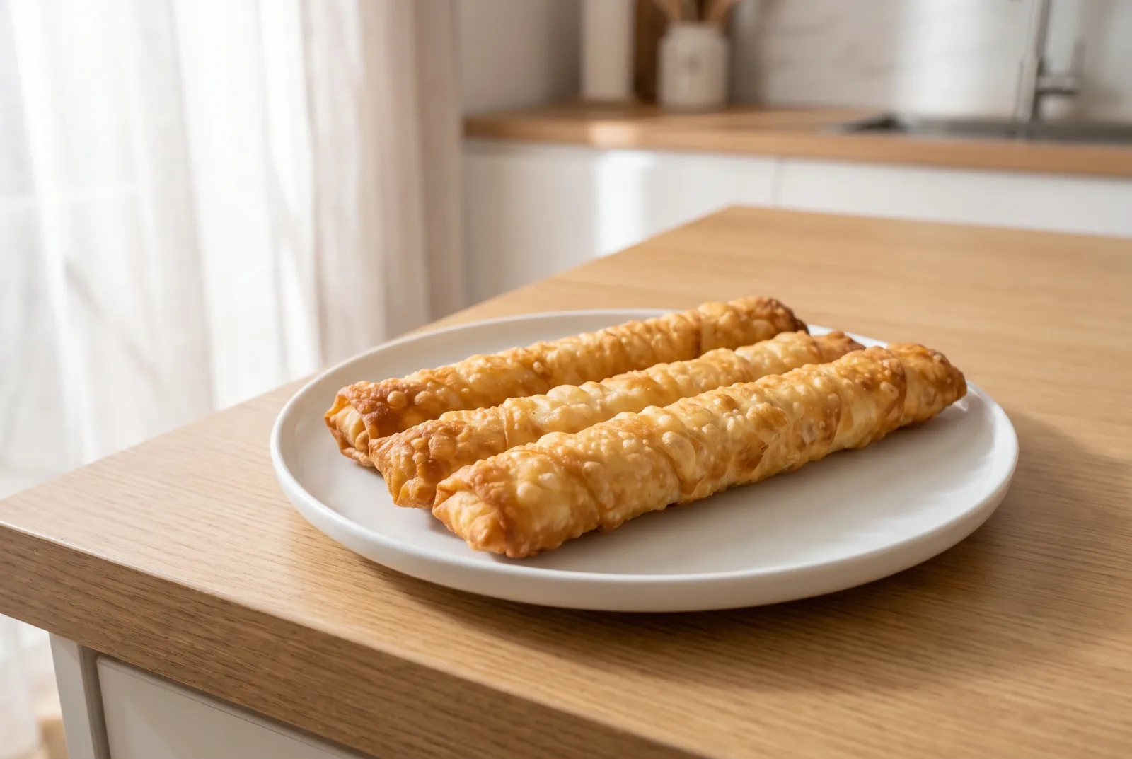 Sariyer Böreği (Istanbul-Style Fried Cheese-Filled Pastry Rolls)