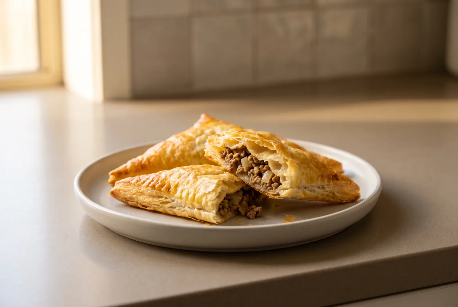 Somsa | Uzbek-Style Ground Beef Pastries