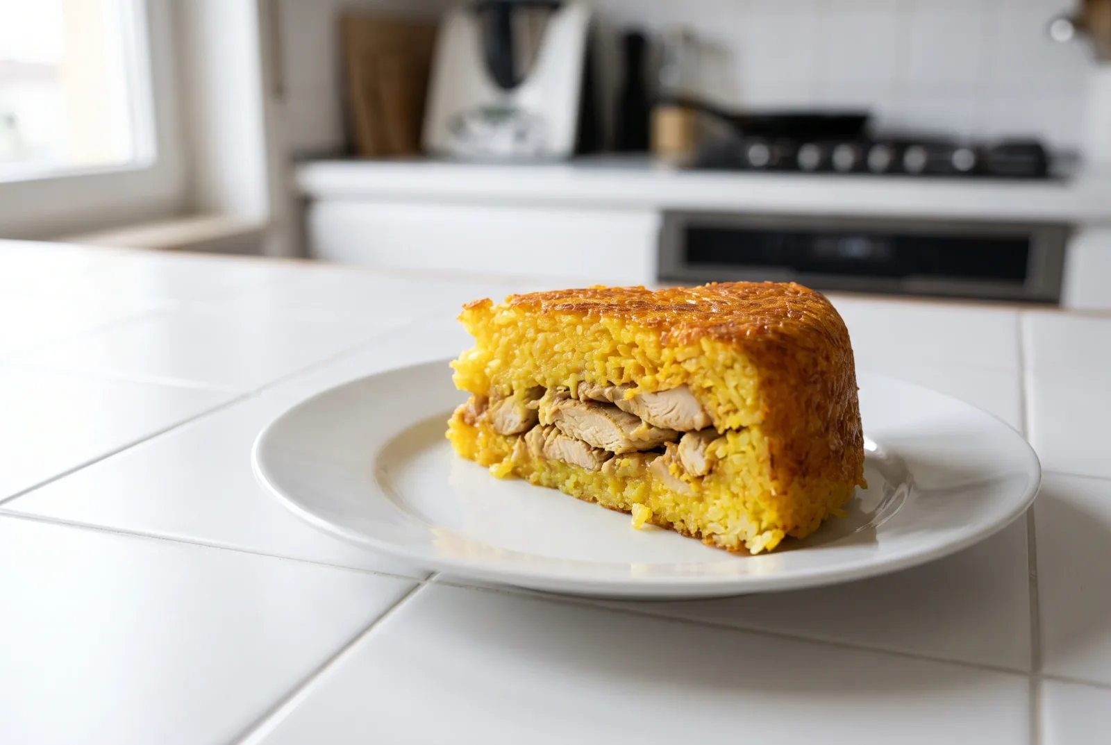 Tahchin | Persian Saffron Baked Rice