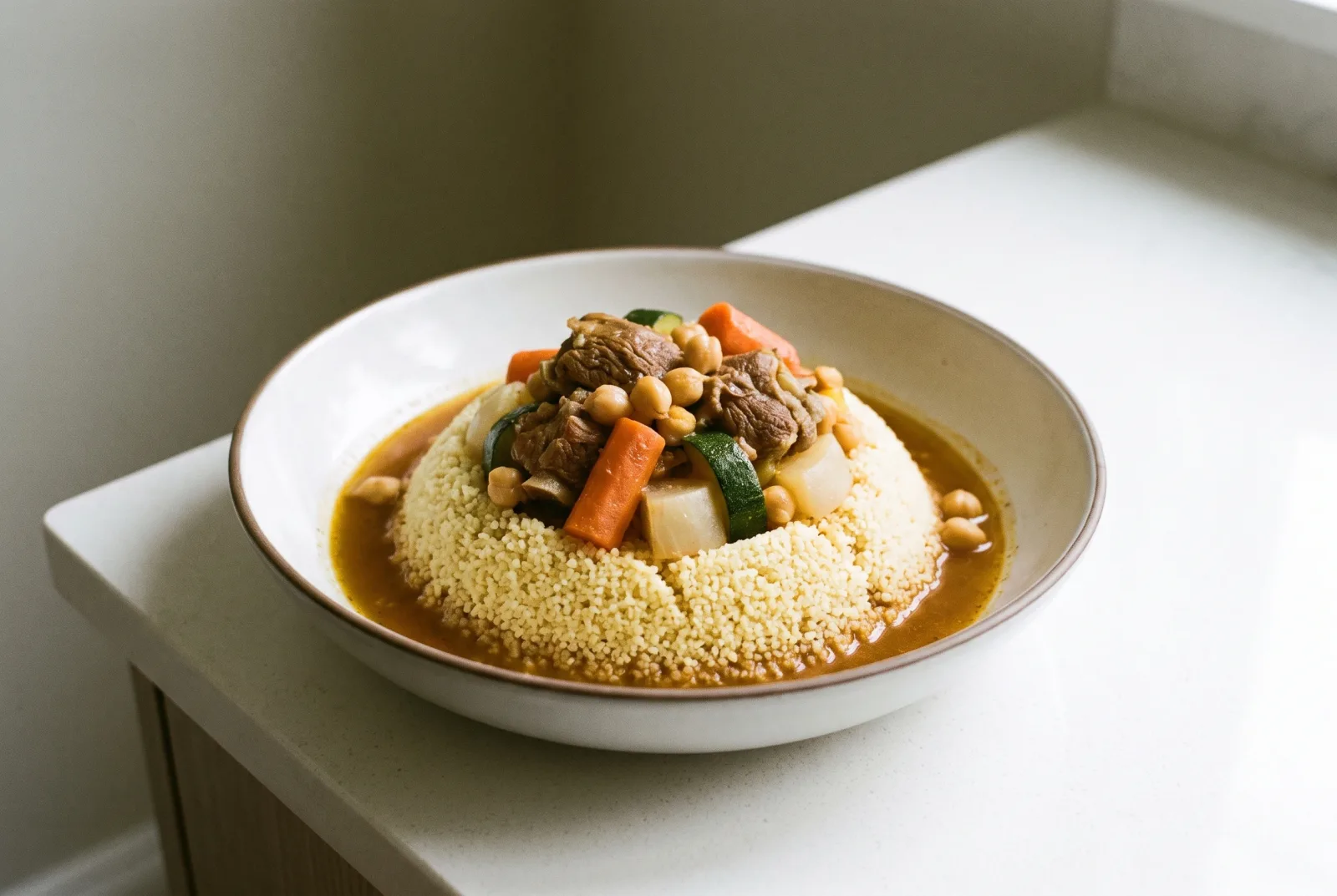 Tunisian Lamb Couscous Stew