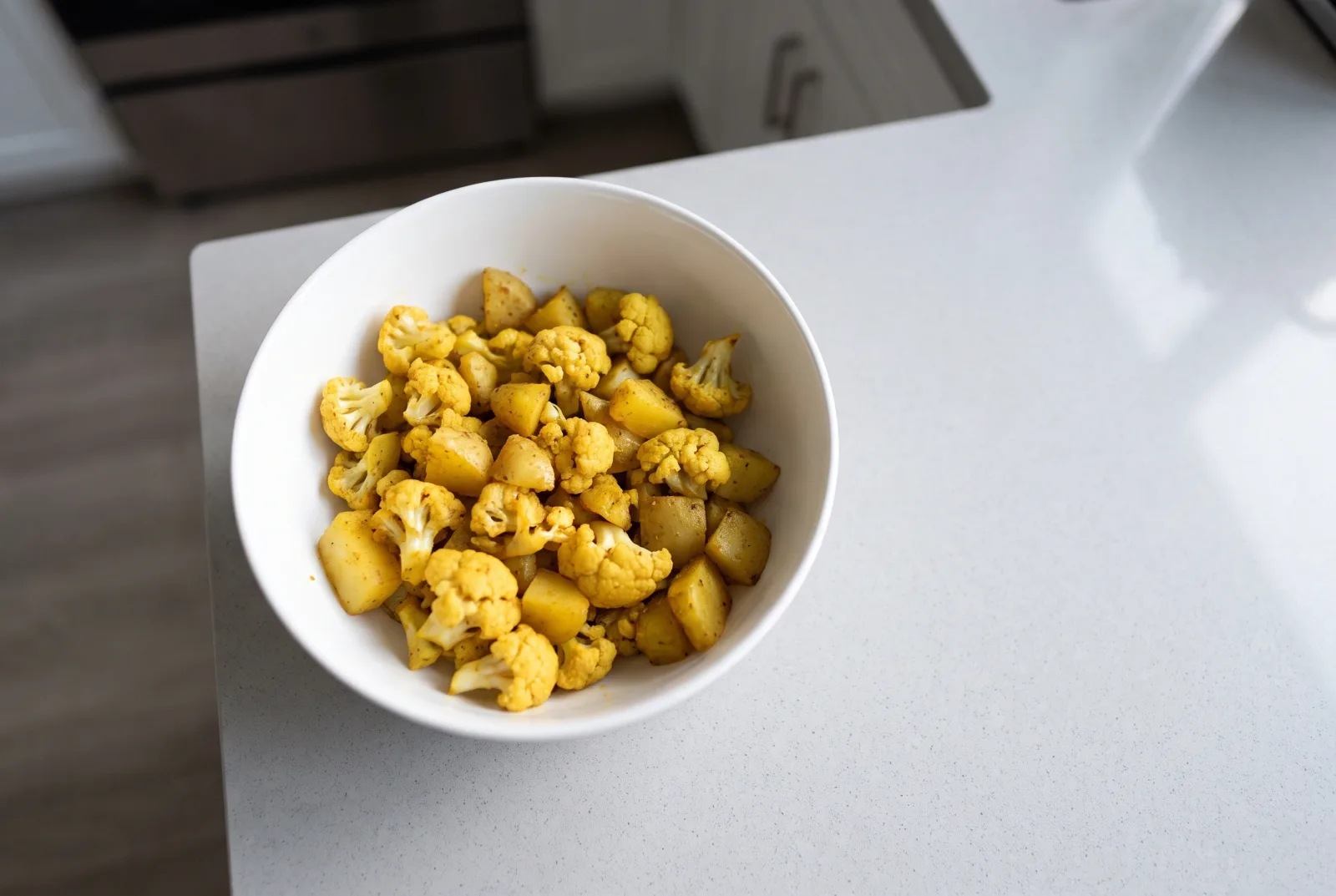 Aloo Gobi — Indian-Style Dry Potato and Cauliflower Sauté