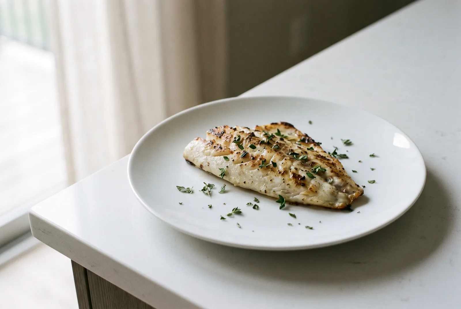 Grilled Australian Barramundi | Lemon and Herbs
