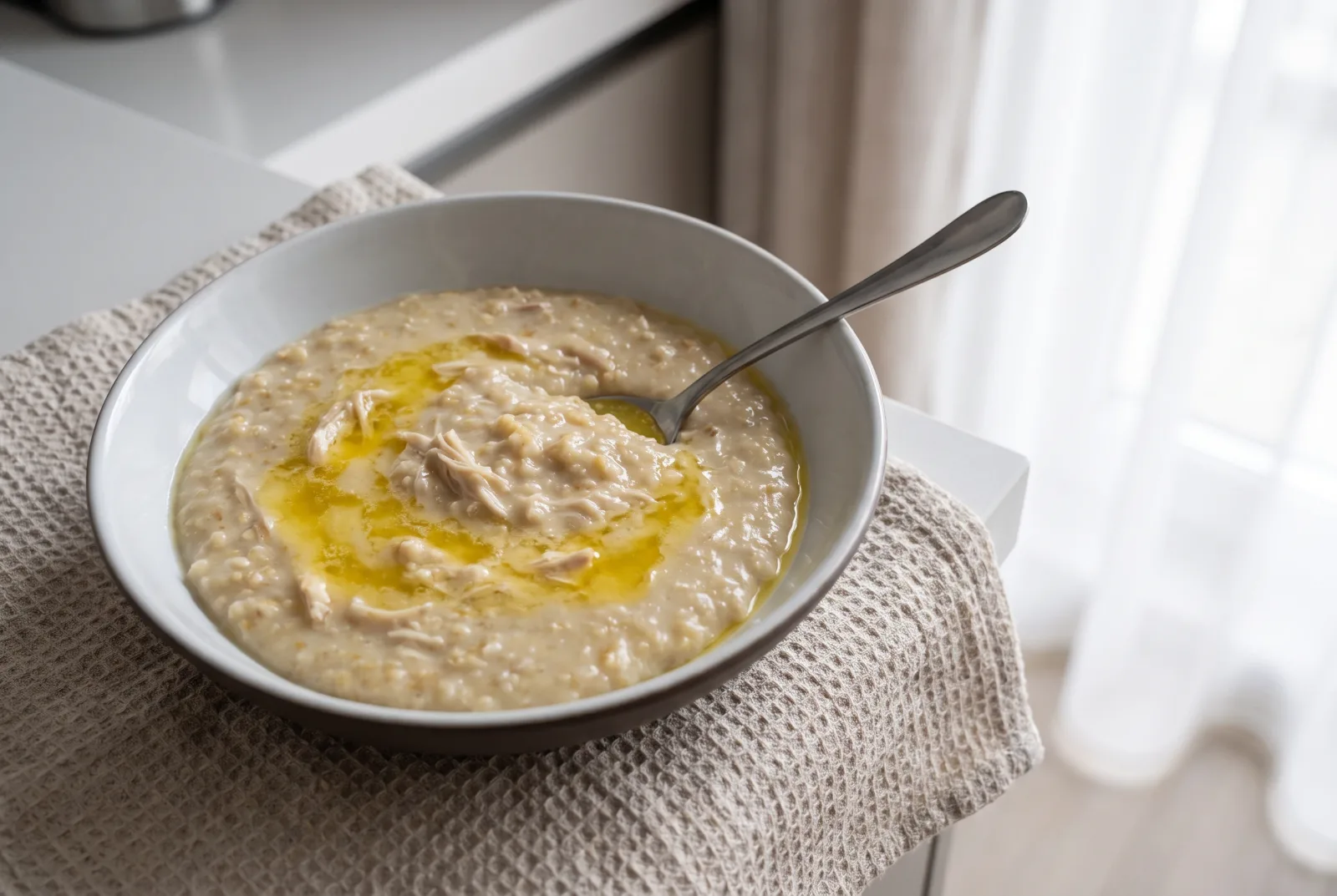 Cariş — Saudi Cracked Wheat and Chicken Stew