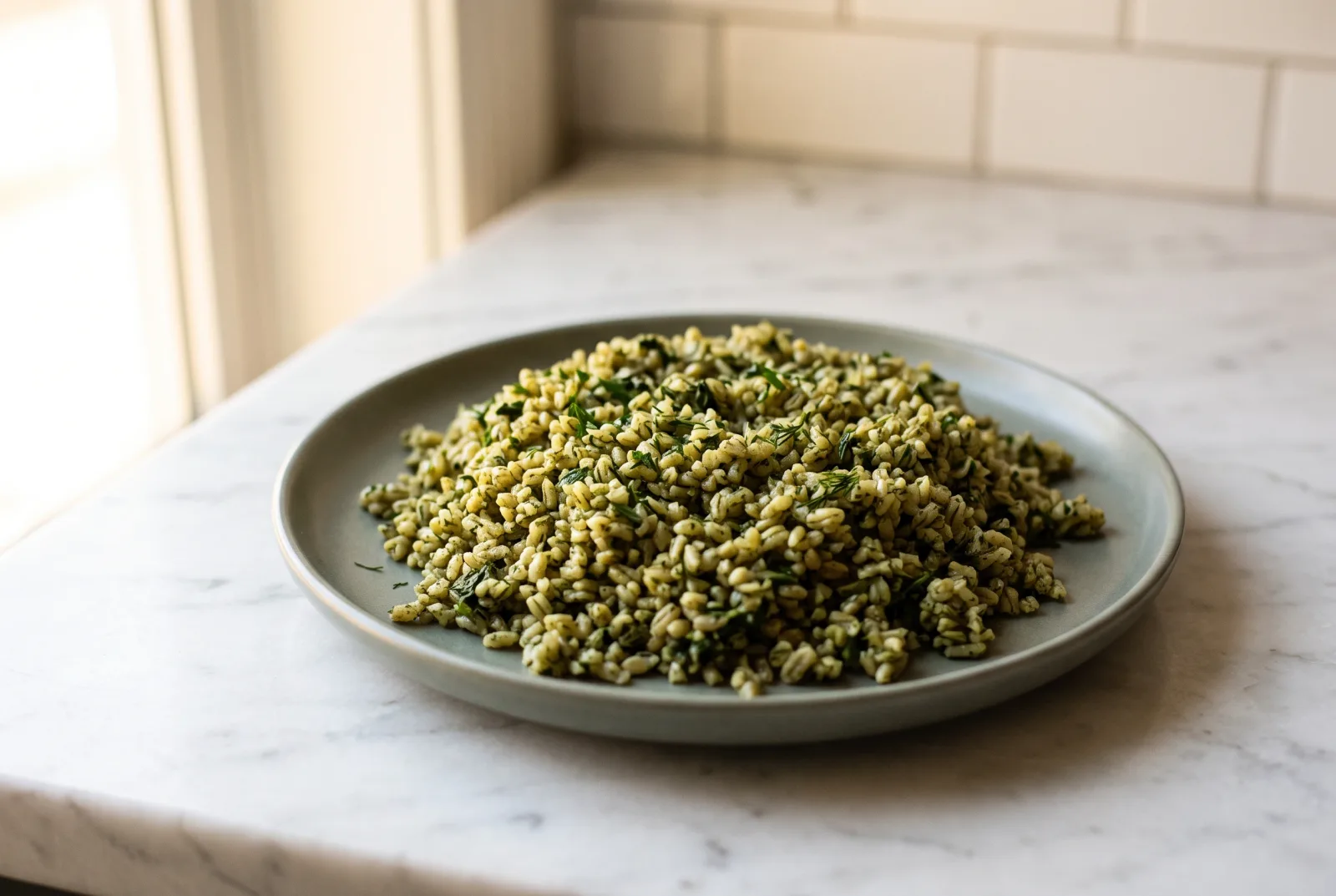 Freekeh Pilaf | Syrian Smoked Green Wheat