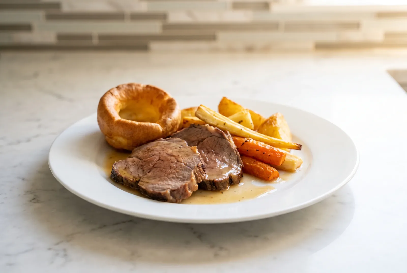 Traditional Sunday Roast | Beef with Yorkshire Pudding