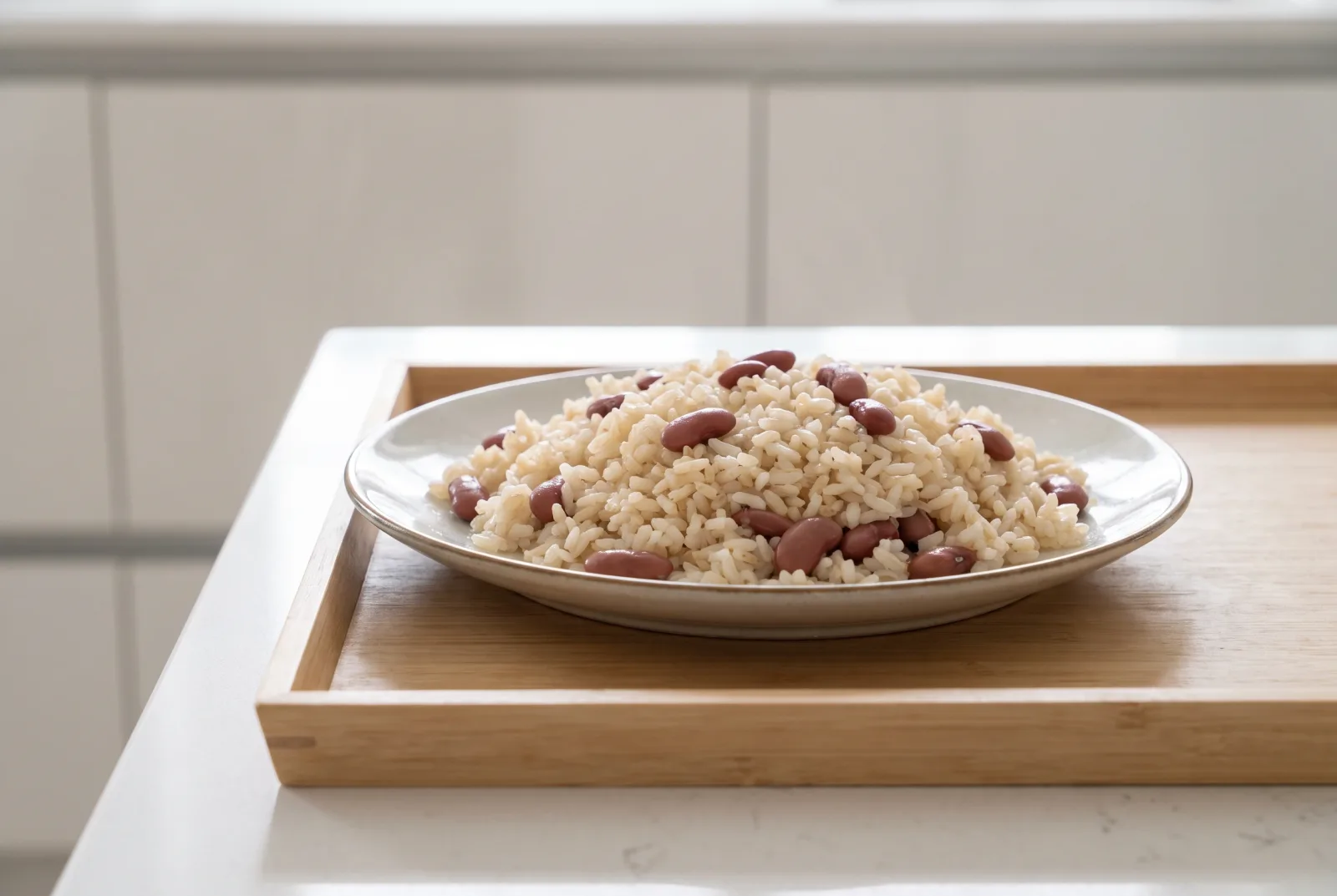 Jamaican Rice and Peas | Coconut Rice with Kidney Beans