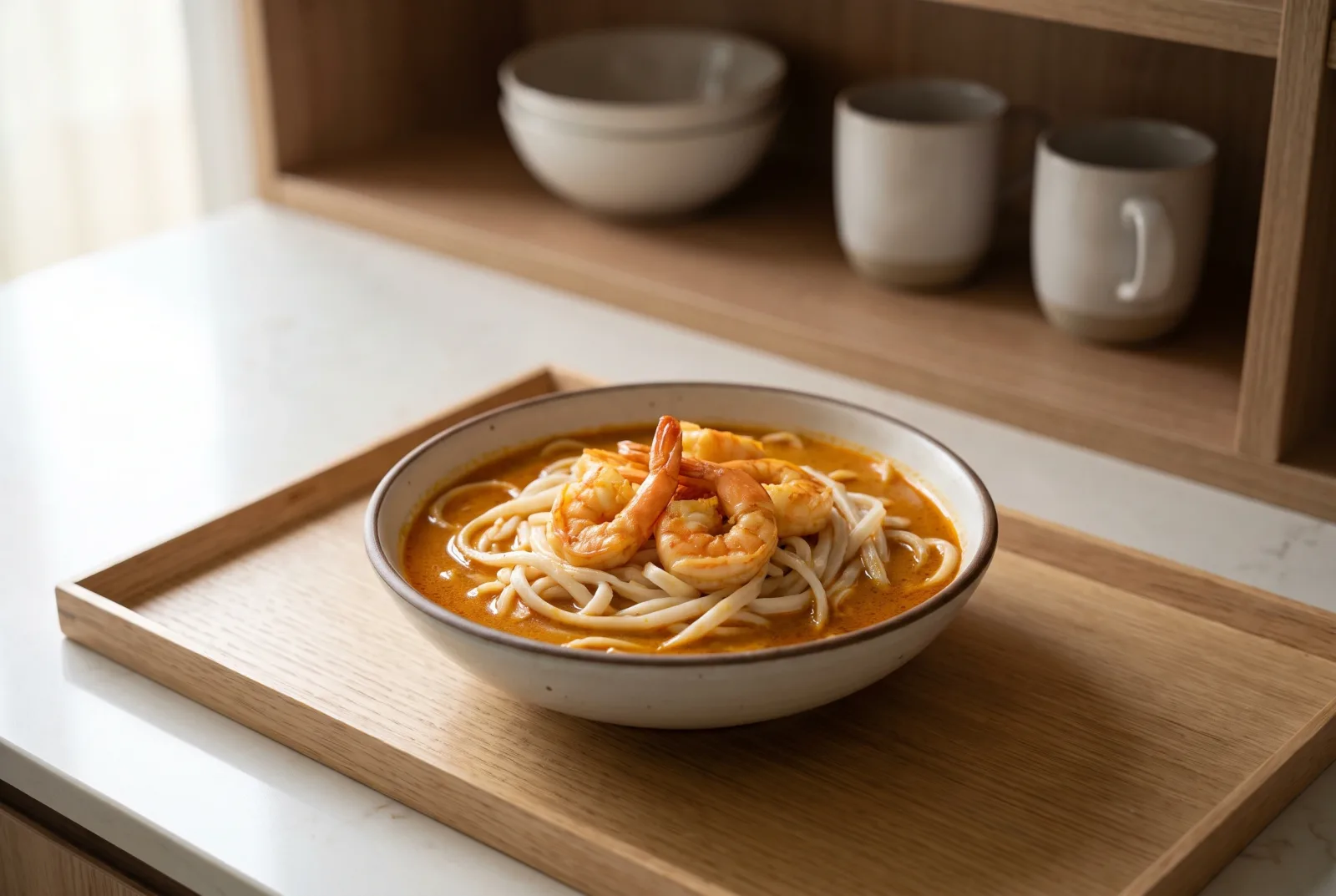 Laksa | Malaysian Spicy Coconut Noodle Soup