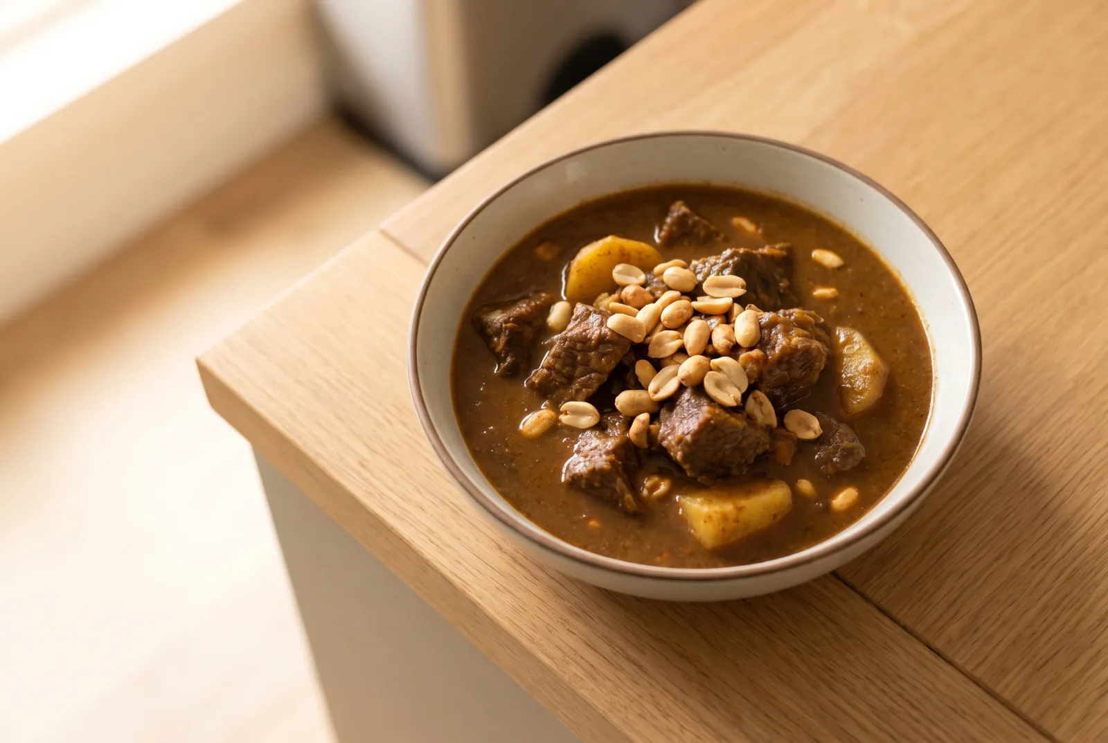 Massaman Curry (Thai-Style Beef, Peanut, and Coconut Curry)