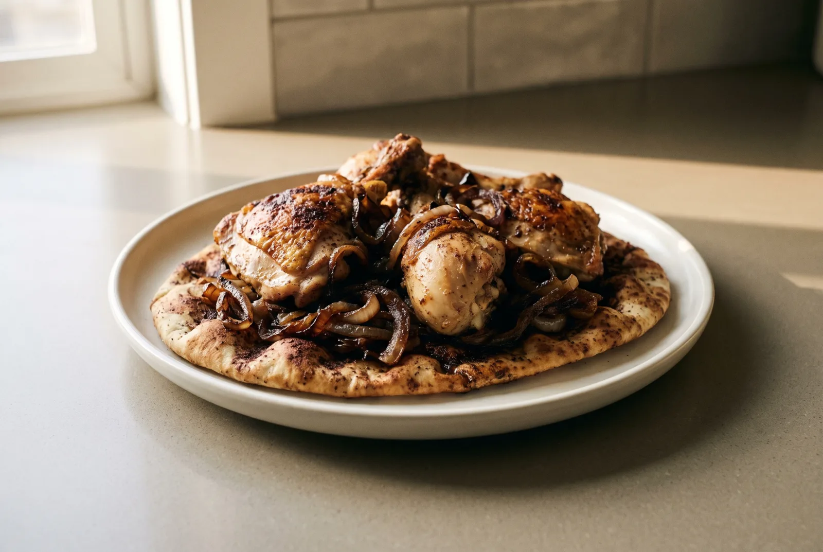 Musakhan | Jordanian Sumac and Onion Roast Chicken