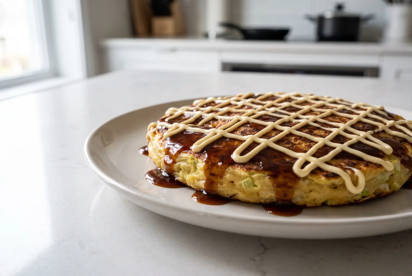 Okonomiyaki | Japanese Cabbage Pancake