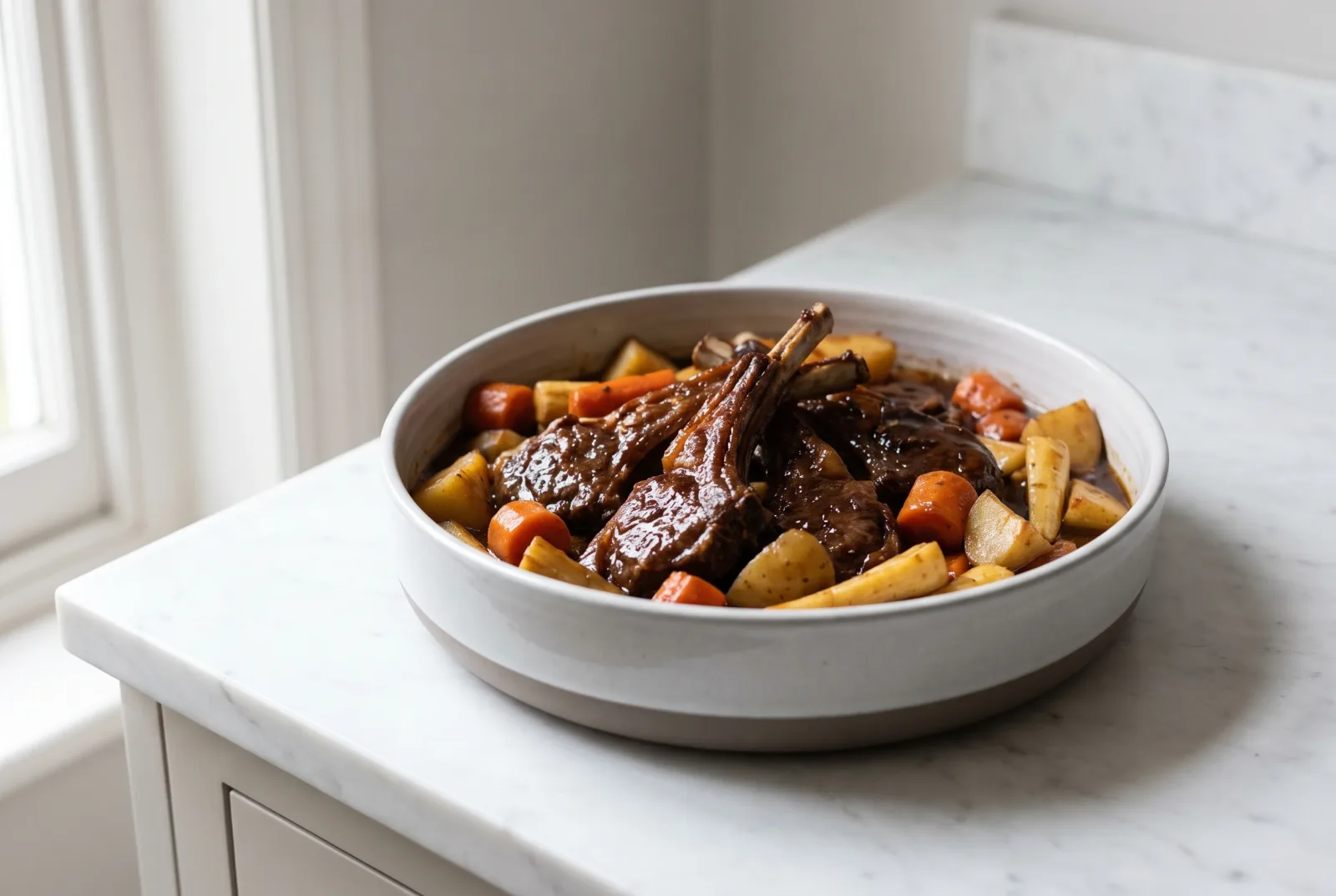 Orman Kebabı | Oven-Braised Turkish Lamb Rib and Vegetable Stew